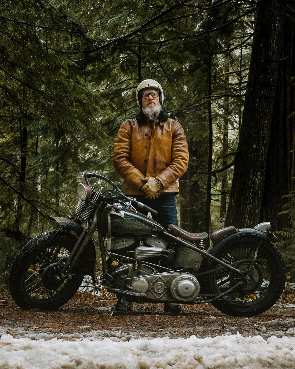 special collaboration Horsehide N1 Deck Jacket (last available