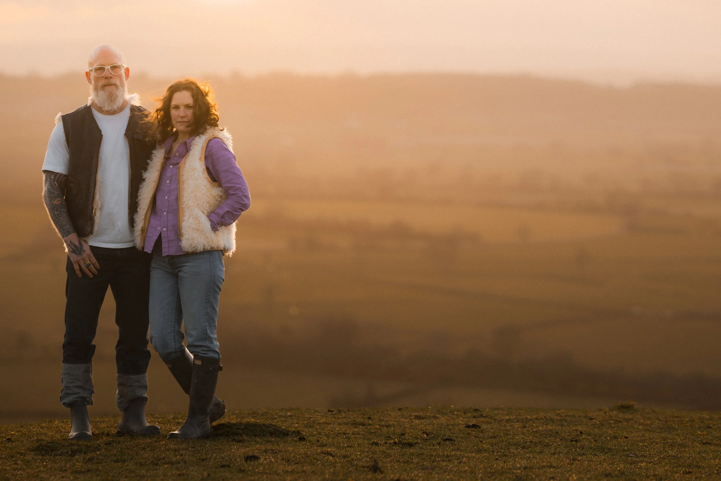 Washed Black Bear Brand WOMAN - WASHED Indigo Button Fly Jeans (the BBBW fade)