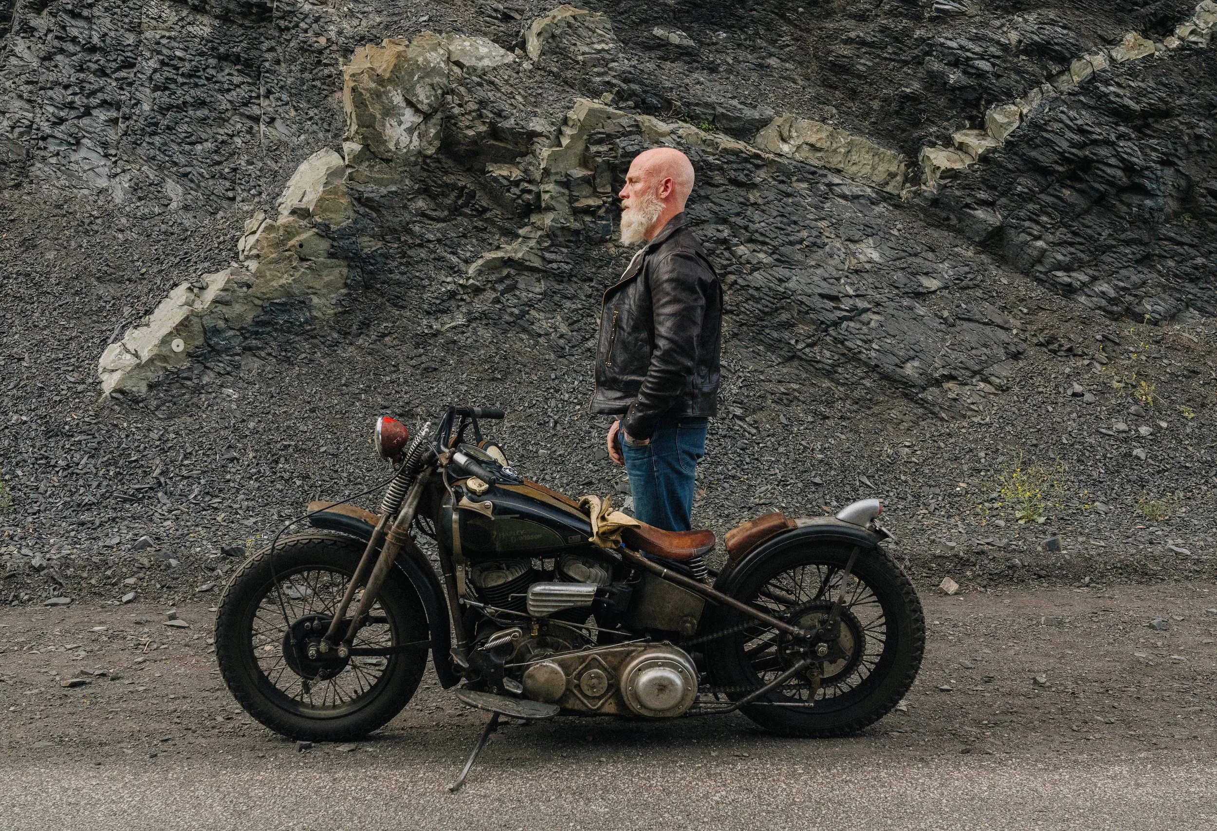 Black Bear Brand - Leathertogs 1933... the  pre-war Moto Jacket in Horween Horsehide