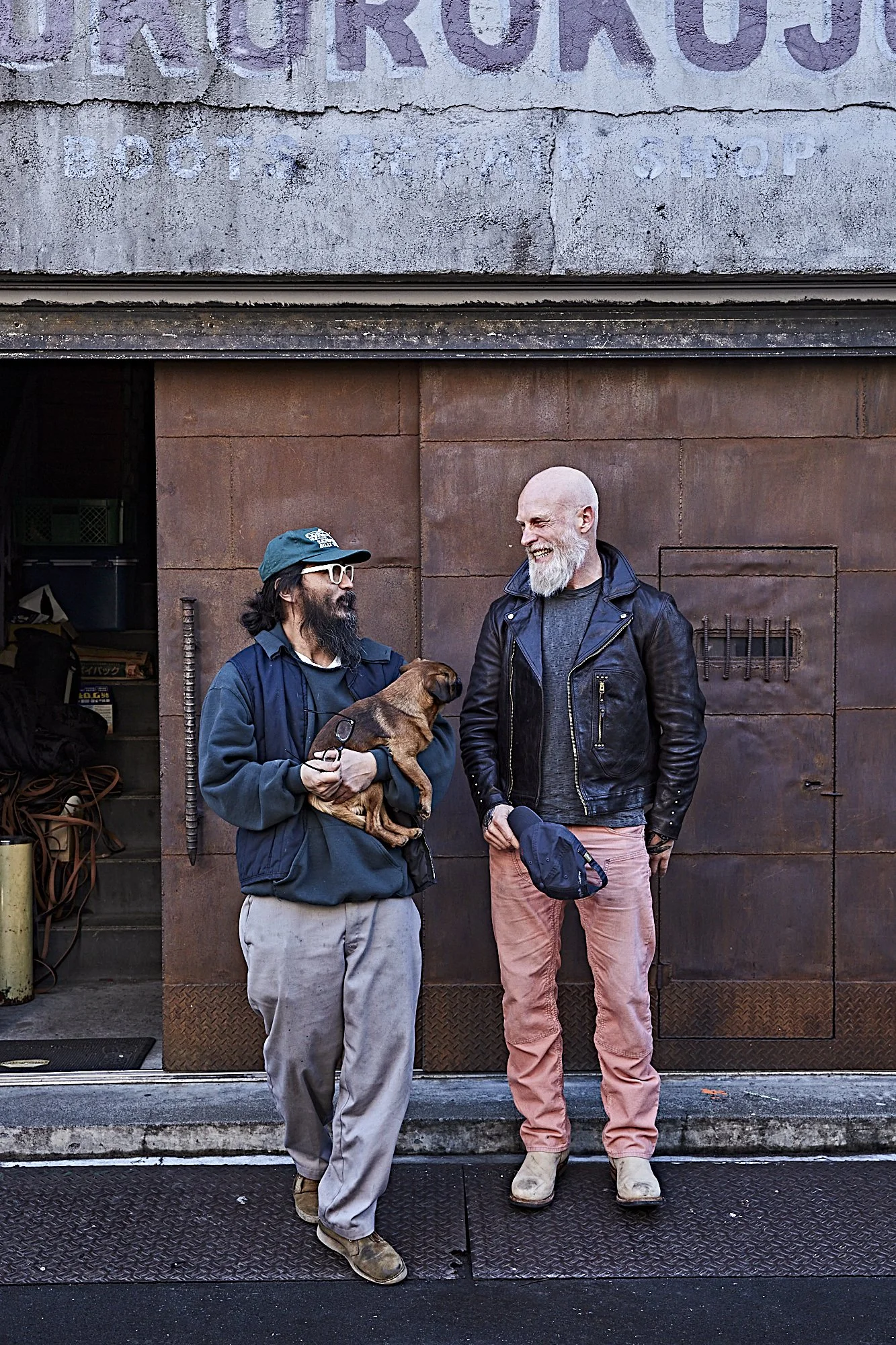 Black Bear Brand double front Vintage ROSE washed Cords