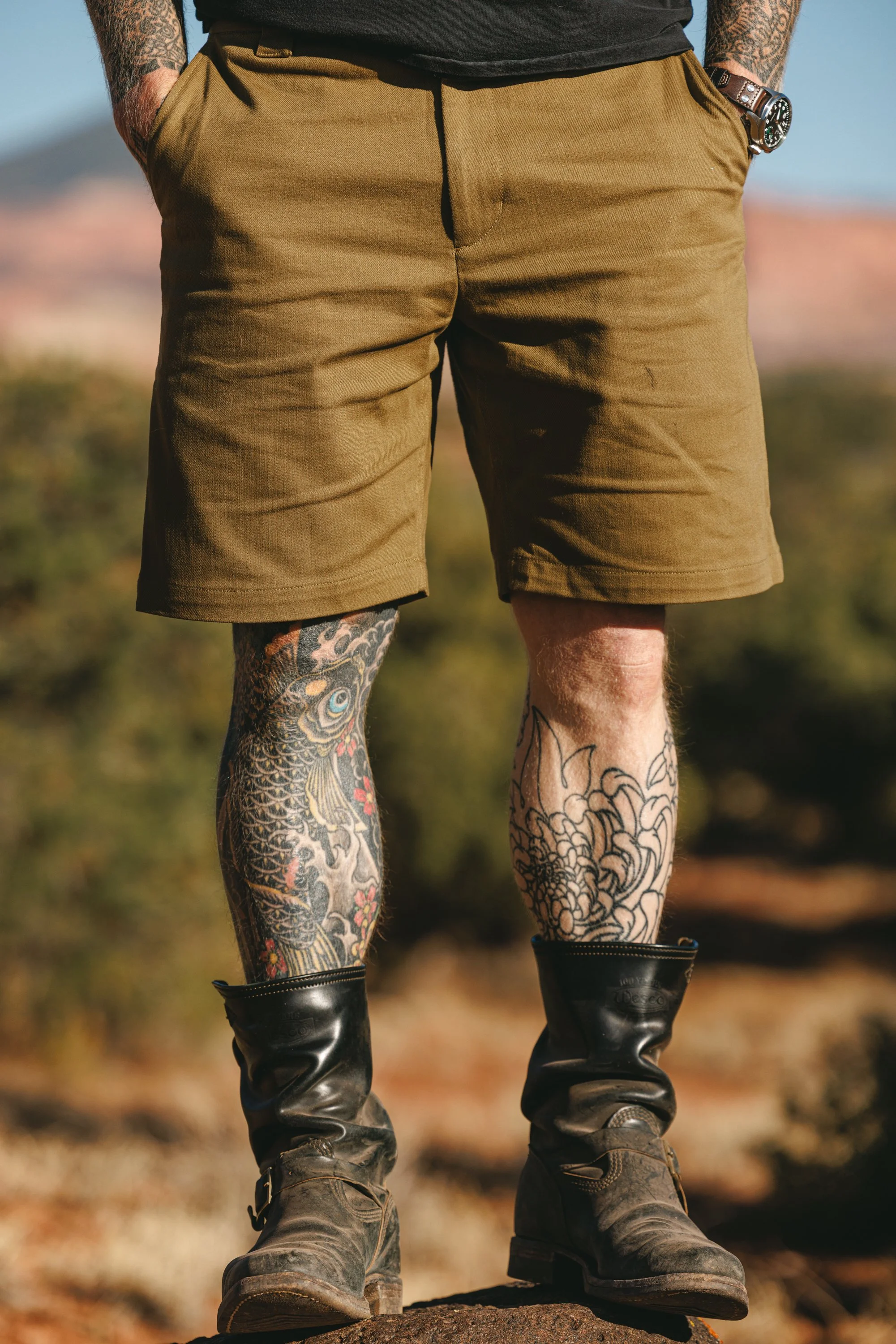 ARMY Black Bear Brand INFORMAL Shorts, skate shorts