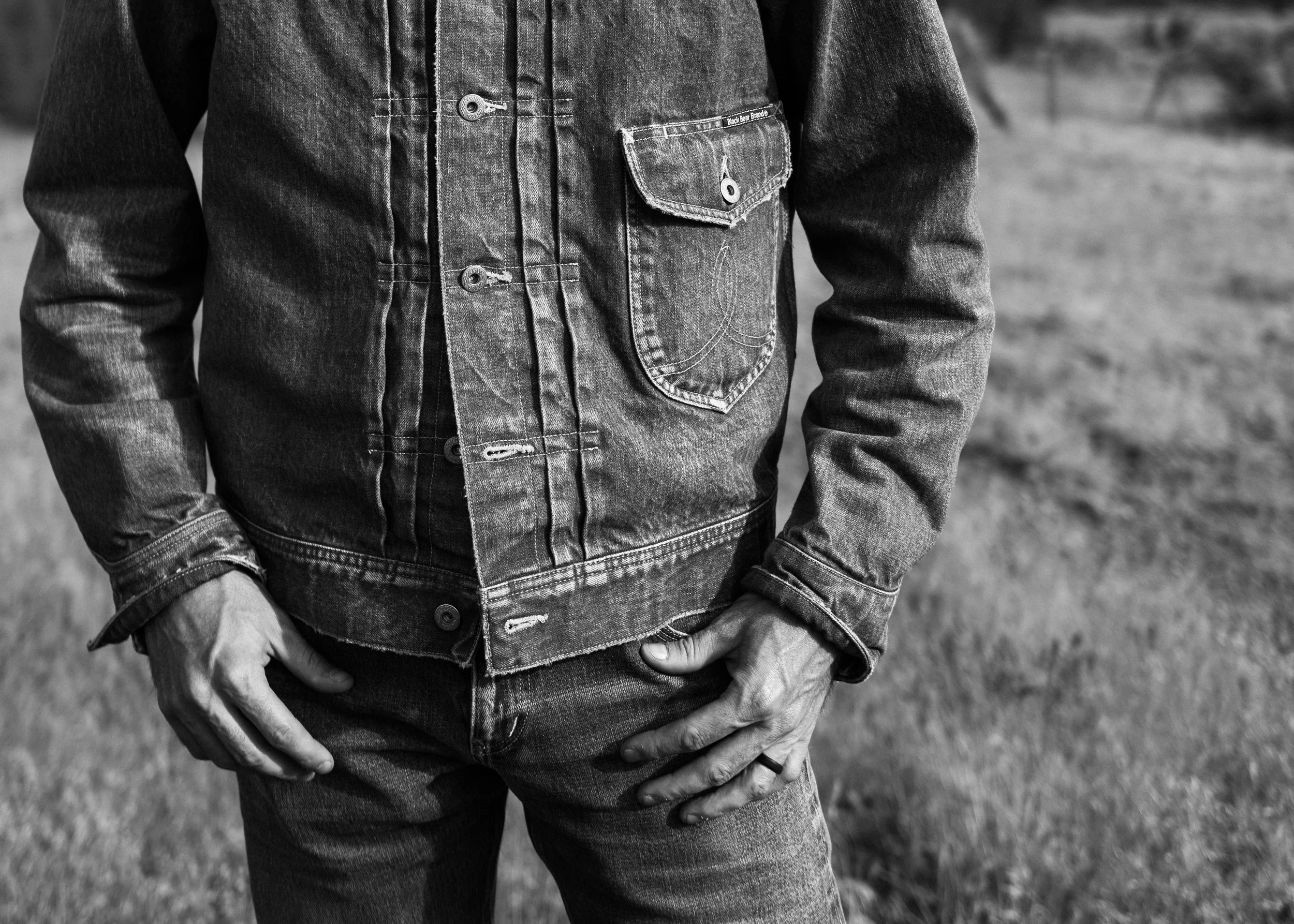 Black Bear Brand Sun WASHED - Black Bear Brand ONE Jean Jacket.jpg