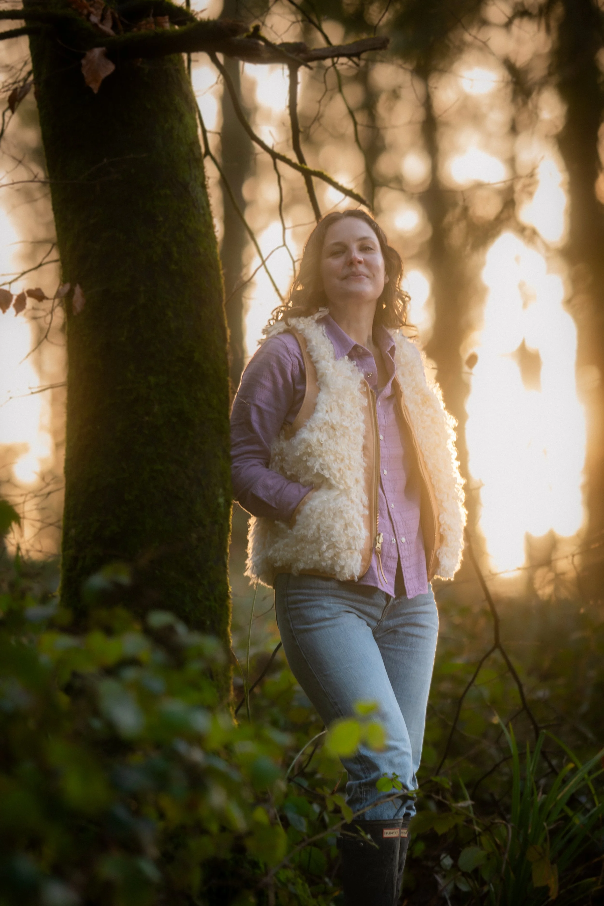 Black Bear Brand WOMAN - LAVENDER Embroidery... Western P-Snap Shirt