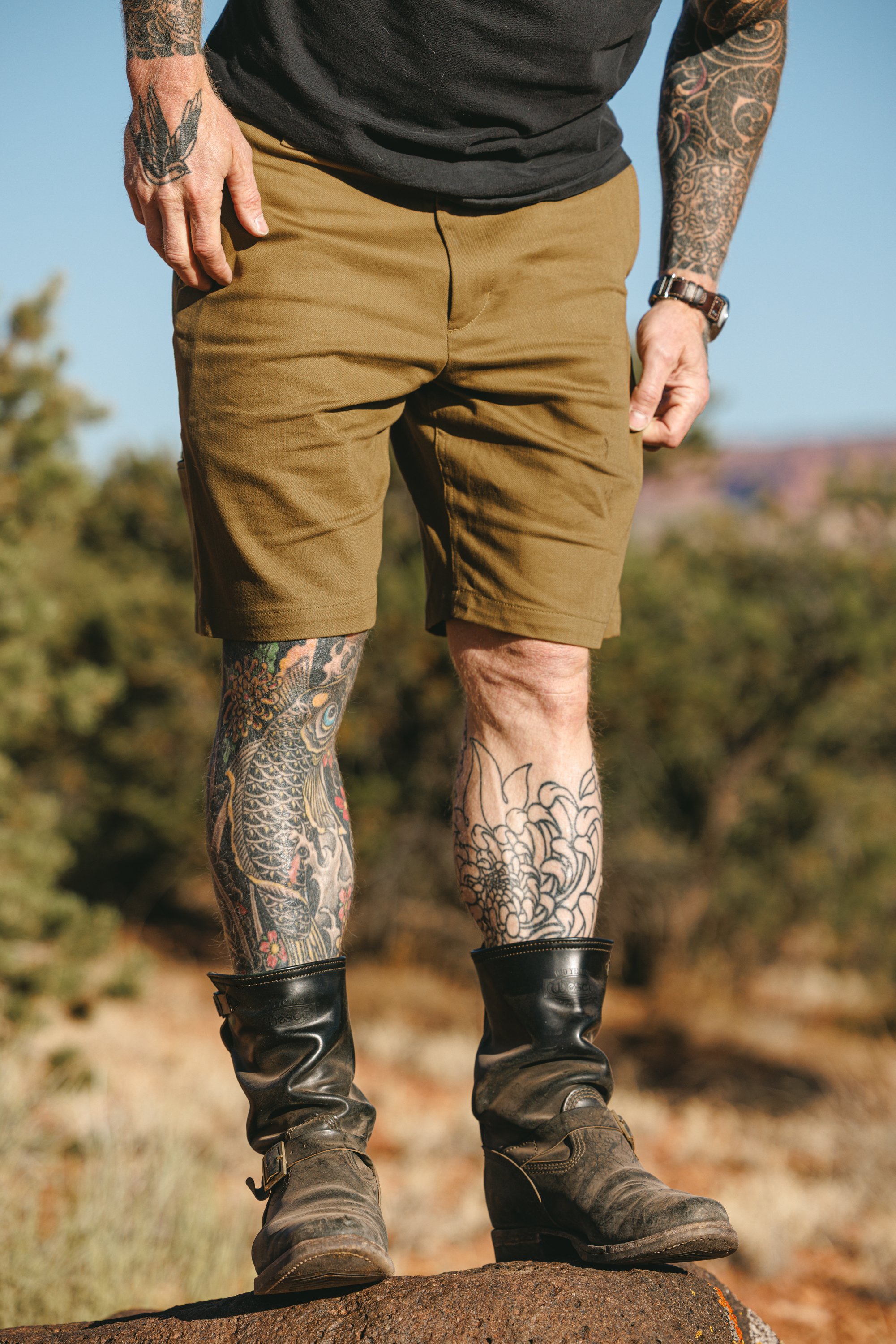 ARMY Black Bear Brand INFORMAL Shorts, skate shorts