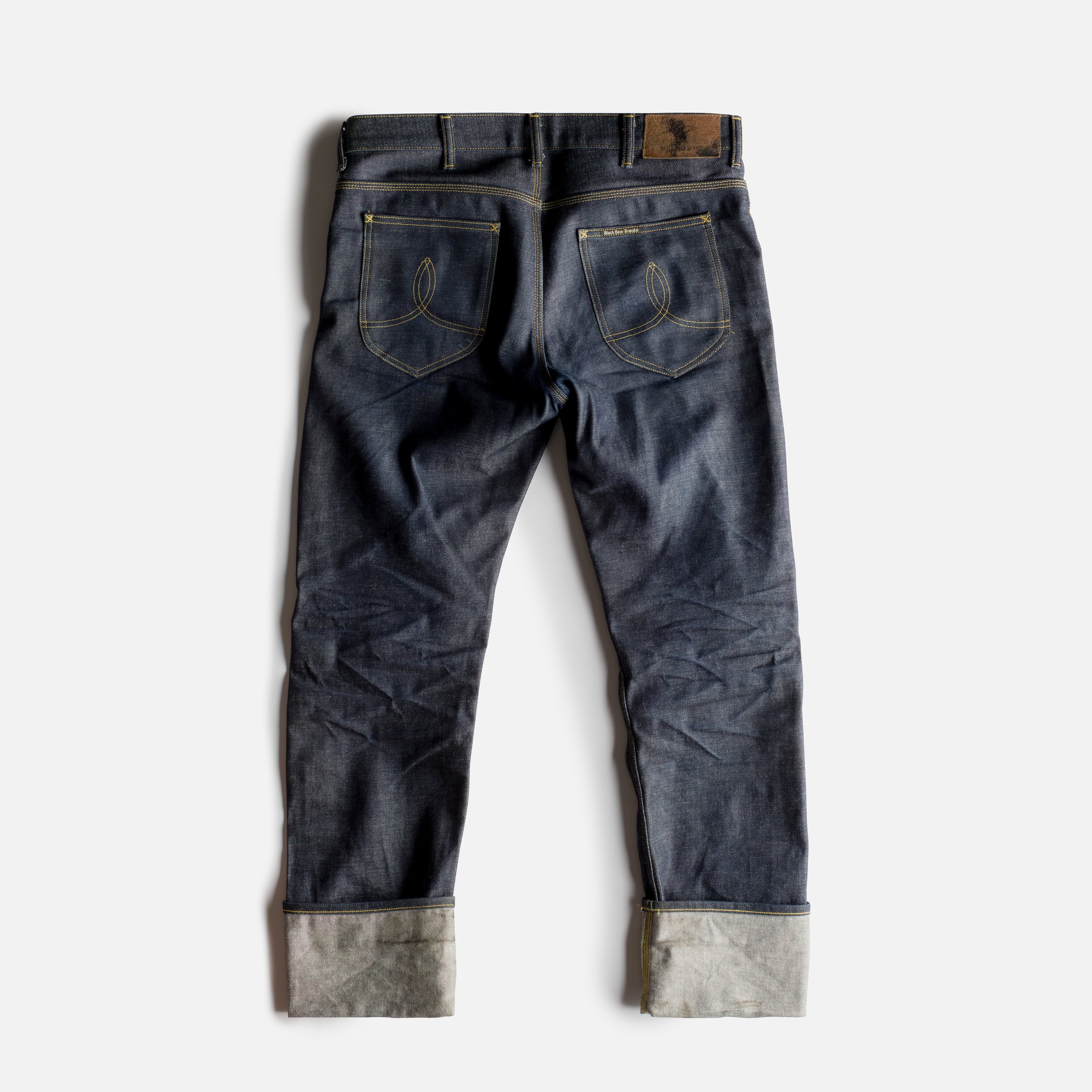 Limited Edition Black Bear Brand - HEAVEY button fly Cowboy Jeans