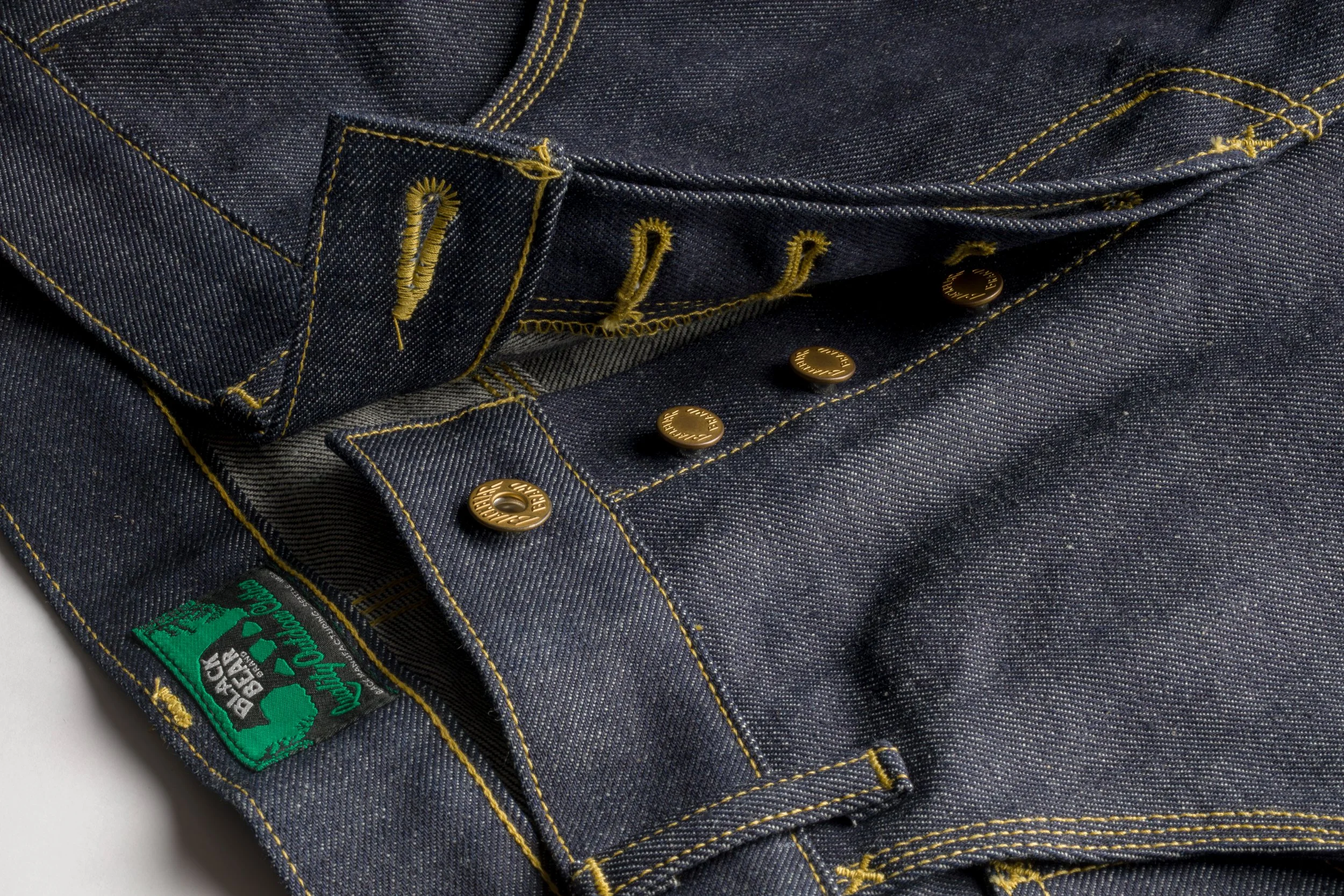 Limited Edition Black Bear Brand - HEAVEY button fly Cowboy Jeans