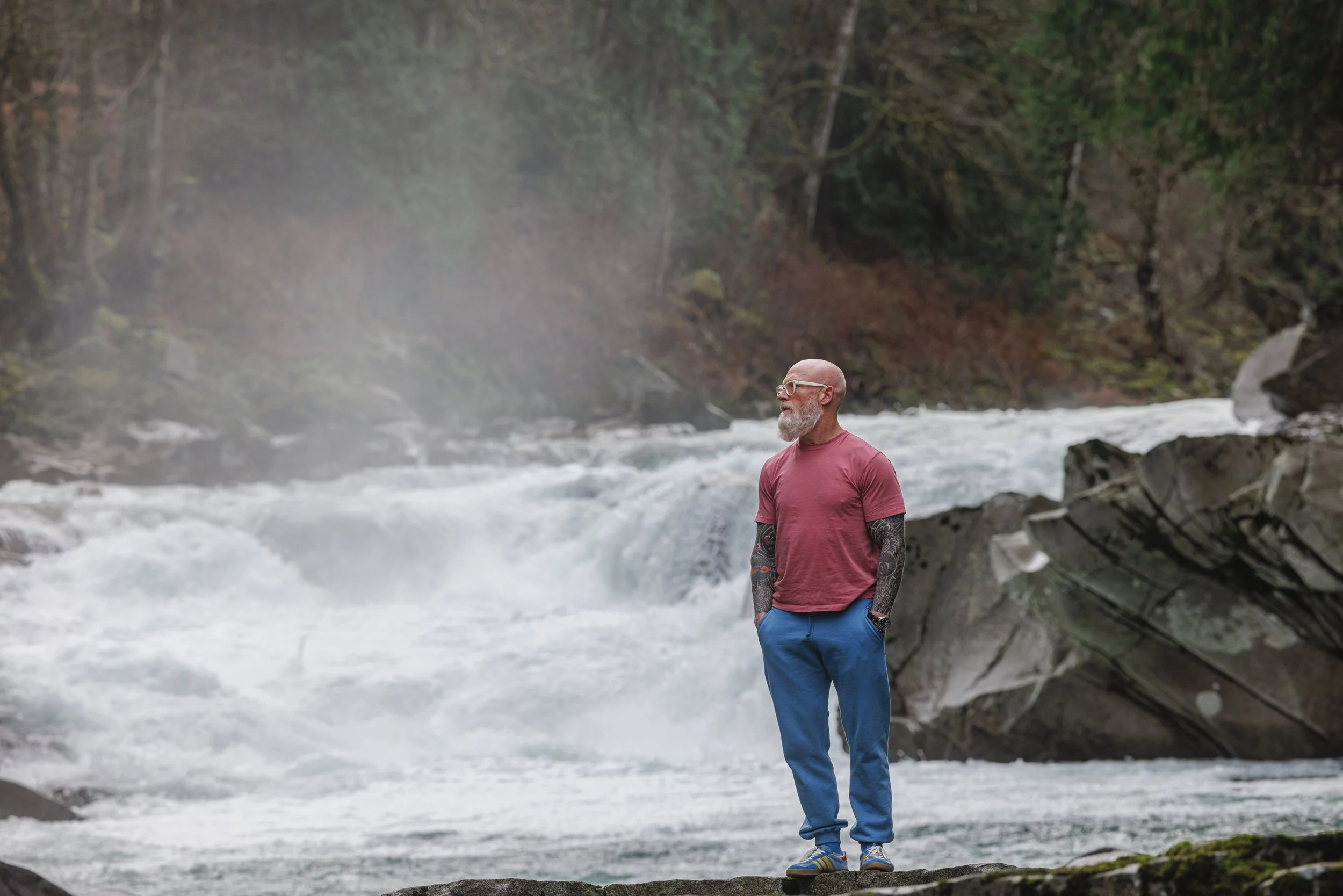Black Bear Brand SOFTEST Vintage Rose ~ The Ultimate LIGHT Tee