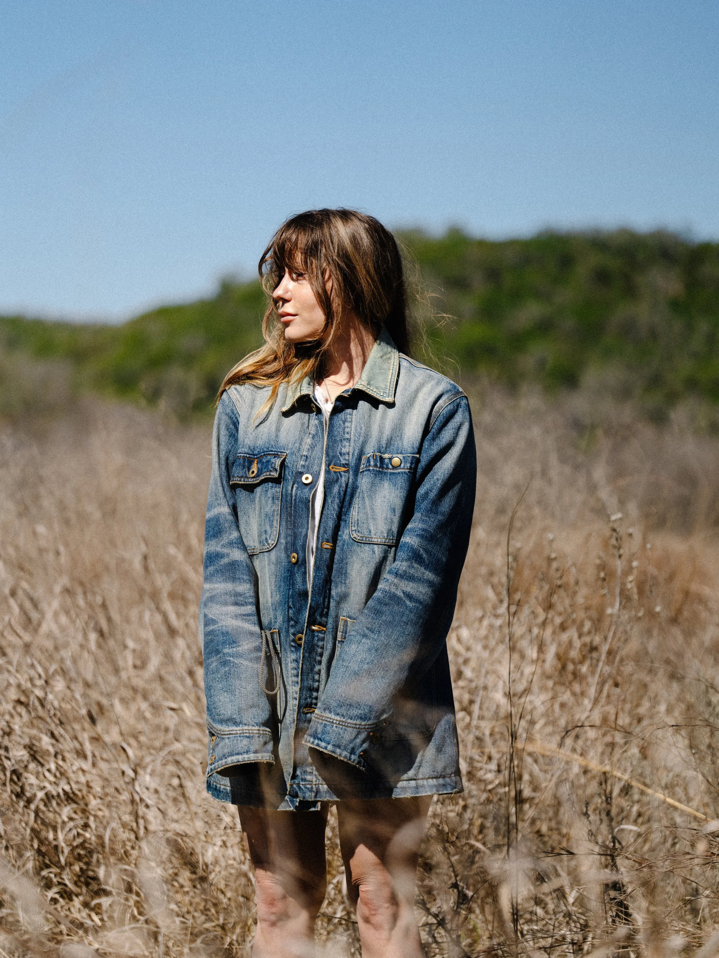 Black Bear Brand WINTER Washed Denim Chore Coat