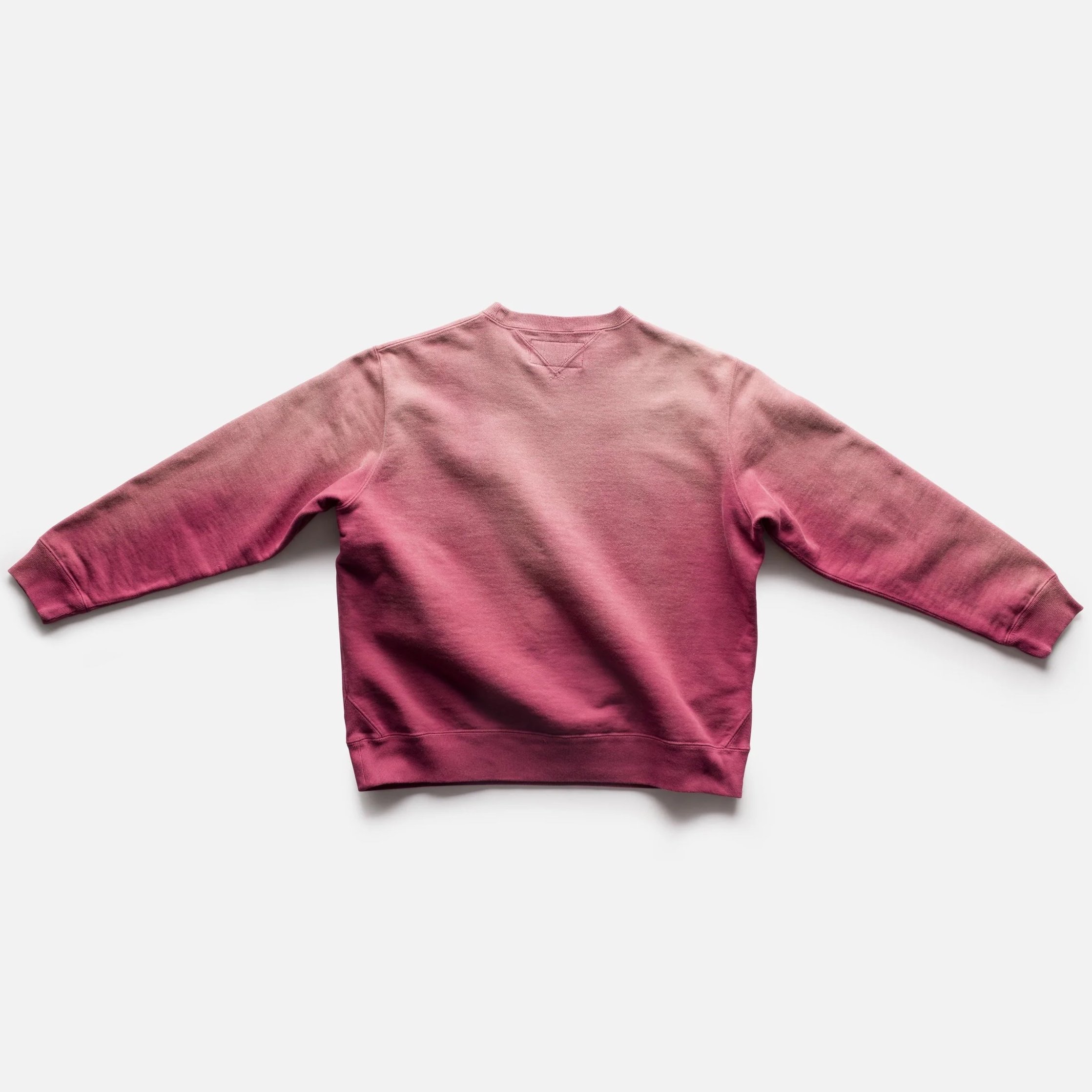 Black Bear Brand WOMAN - Sun Dyed French Terry Crew (Red Roses)