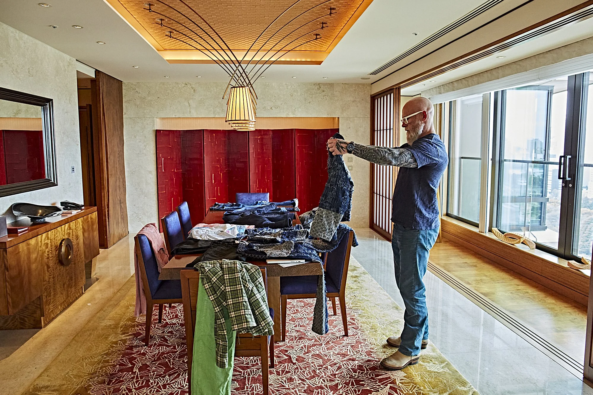 Black Bear Brand double front OCEAN Blue Cords