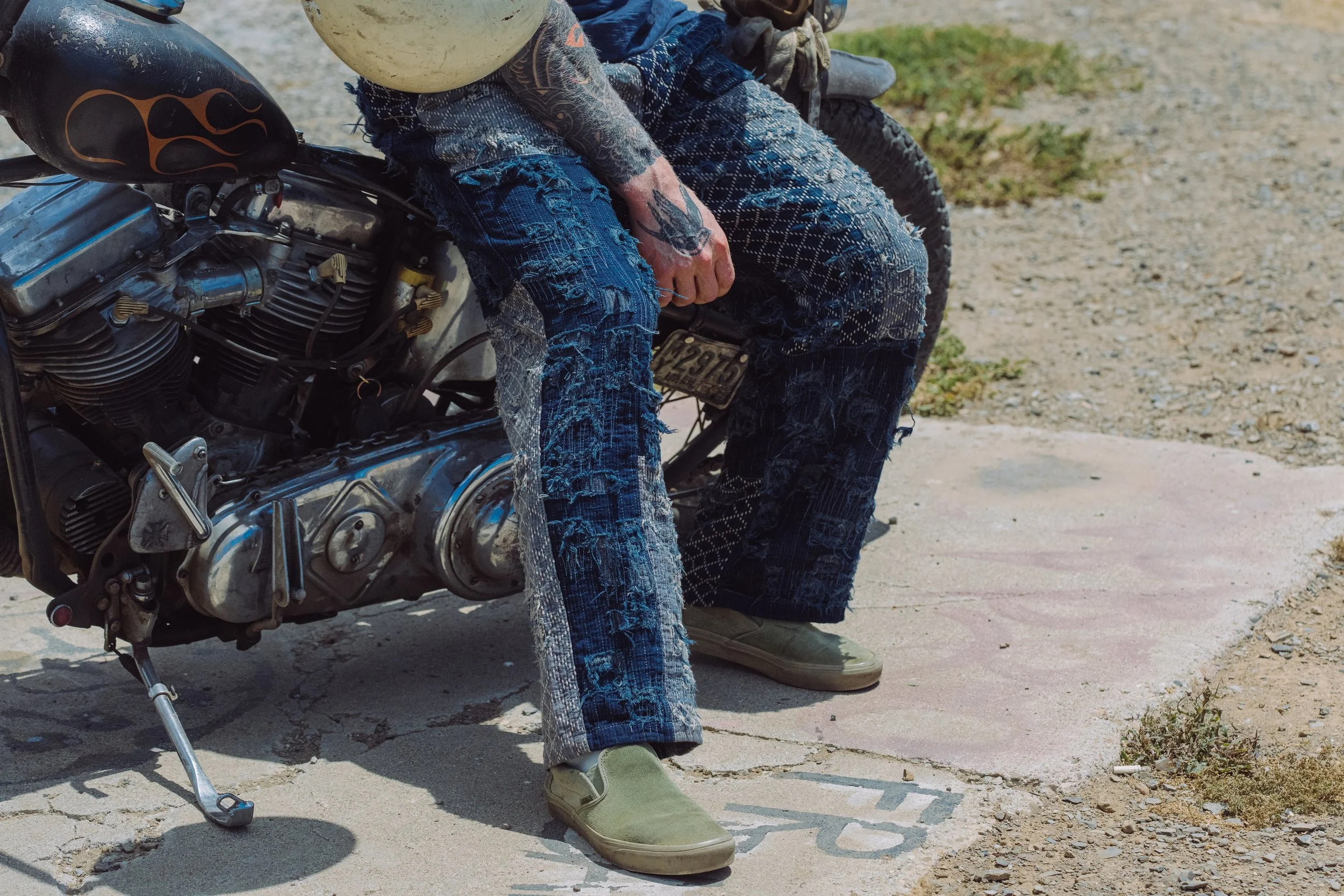 Black Bear Brand BORO Kung Fu Lounge Pants