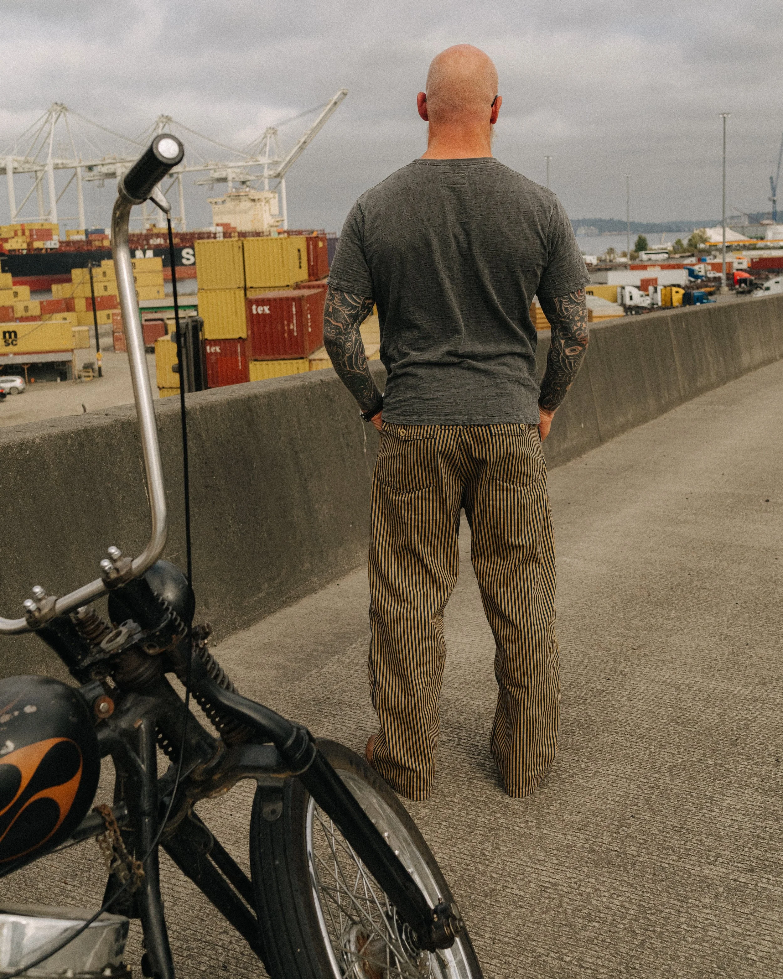 vintage Black Bear Brand engineer pant