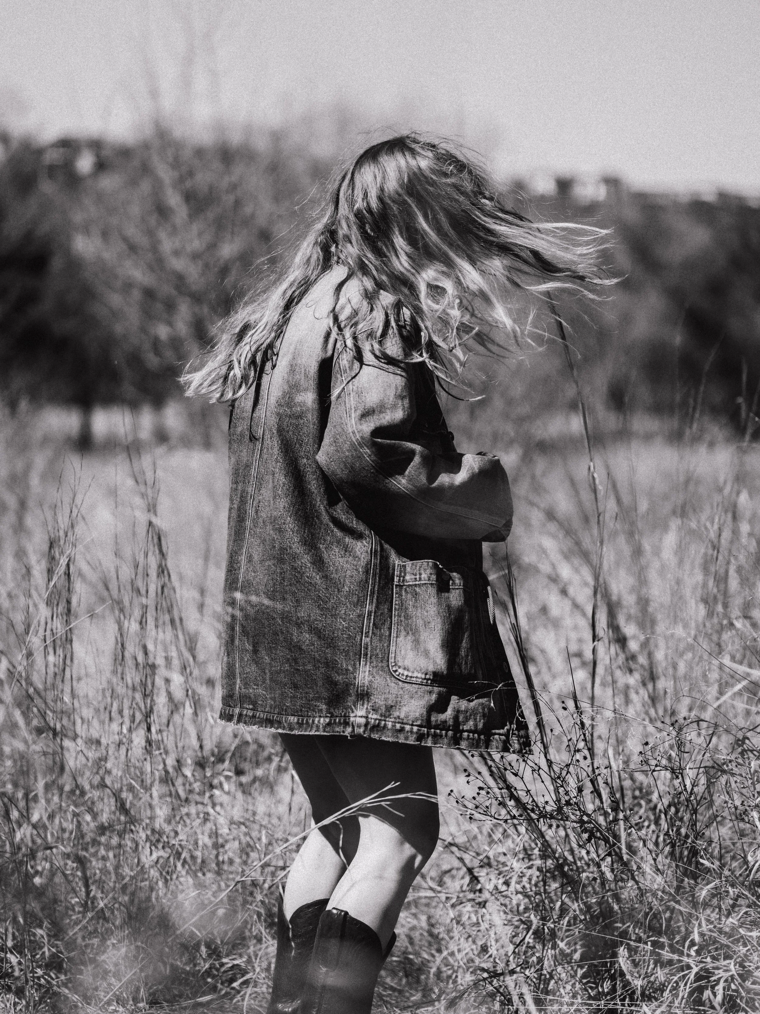 Black Bear Brand WINTER Washed Denim Chore Coat