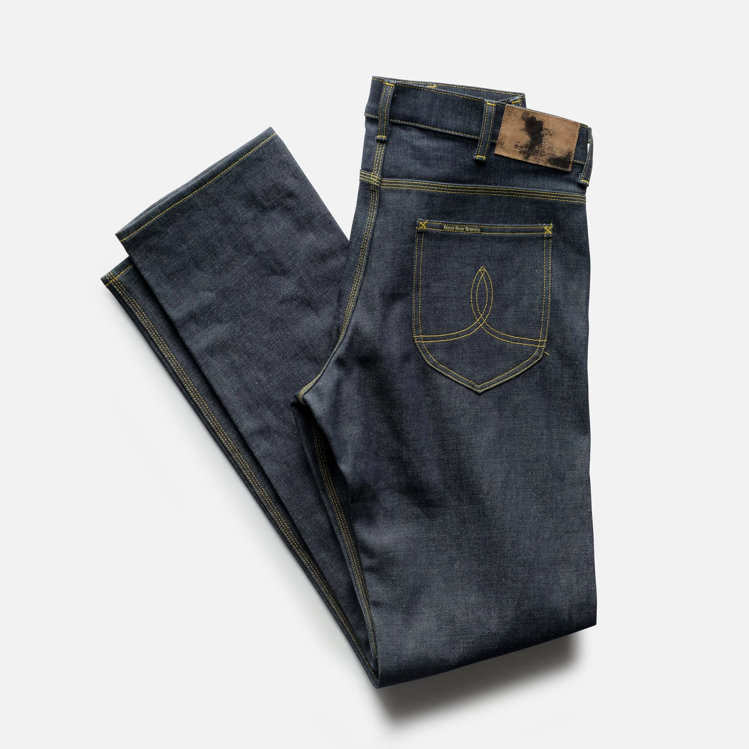 Limited Edition Black Bear Brand - HEAVEY button fly Cowboy Jeans