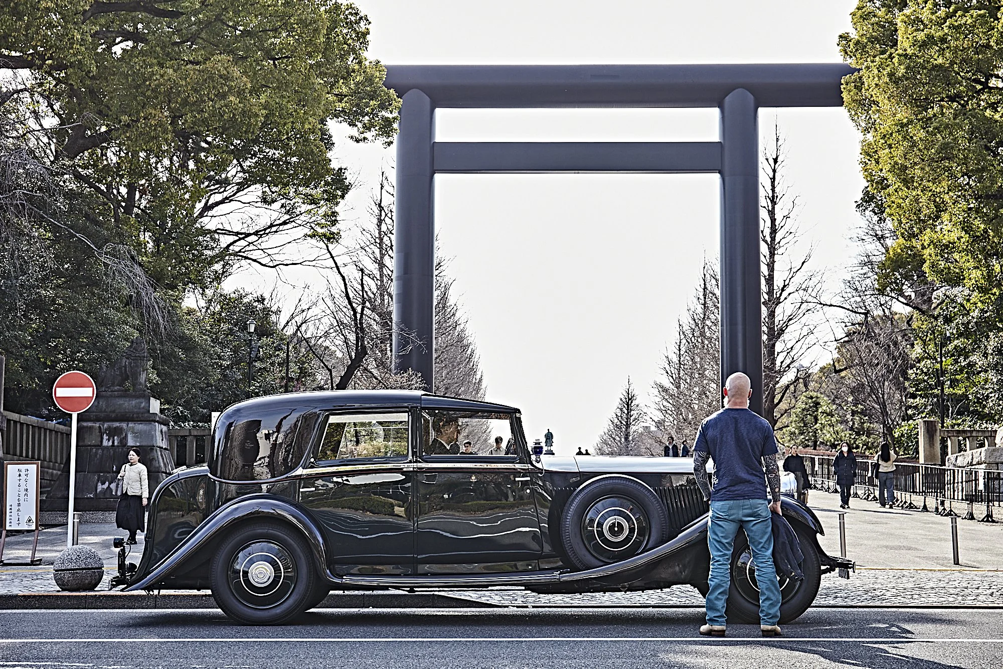 Black Bear Brand OCEAN Blue Distressed Corduroy
