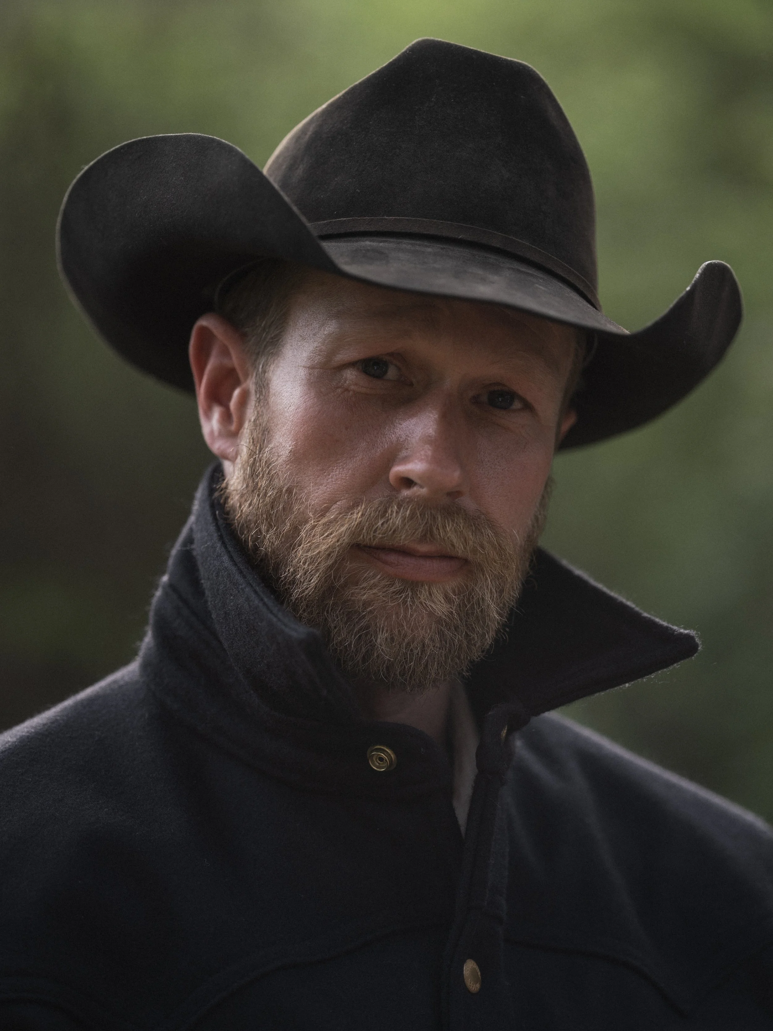 Black Bear Brand - BLACK Melton Western Jacket