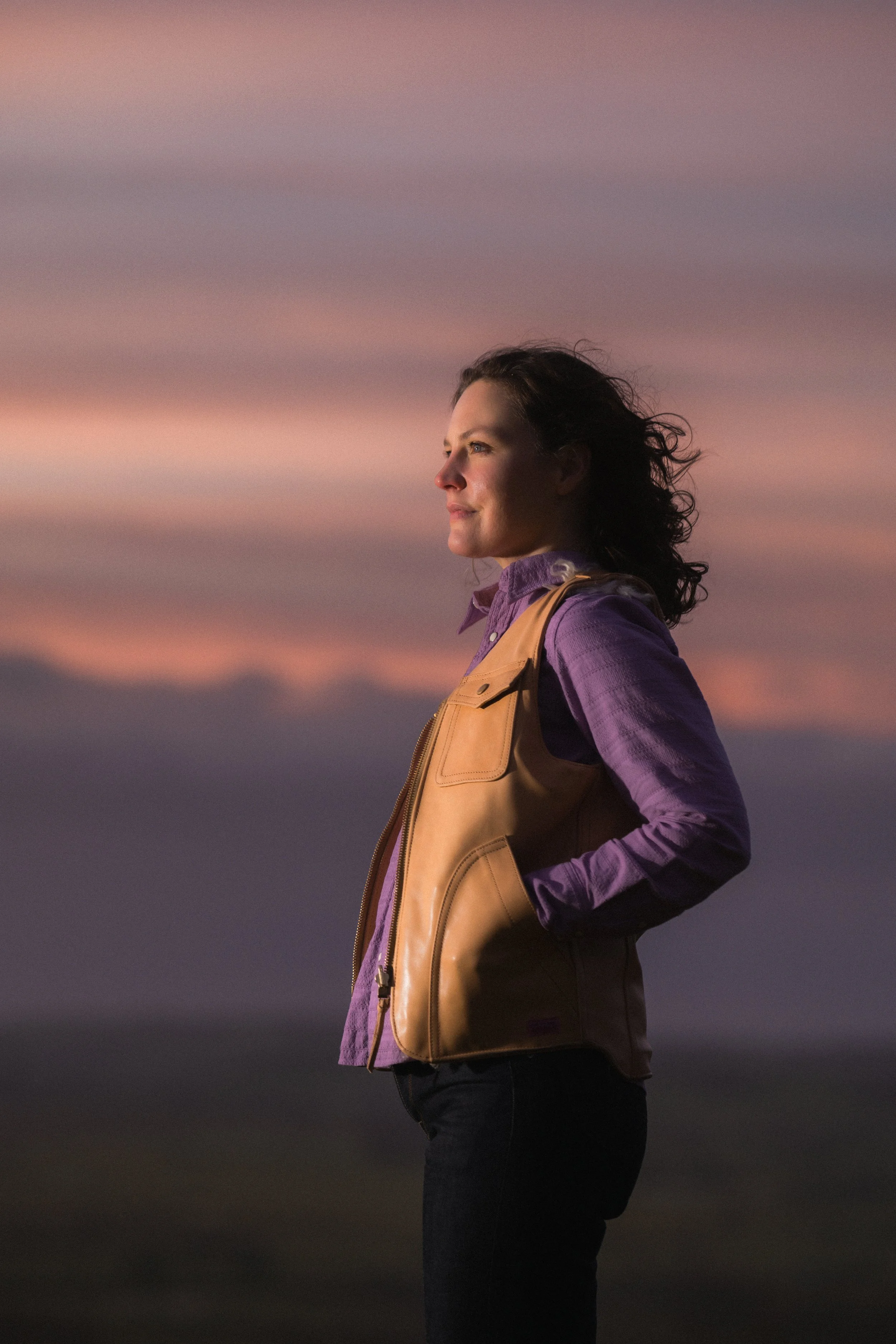 Black Bear Brand WOMAN - Long Curl Lambskin & Horween Horsehide... reversible