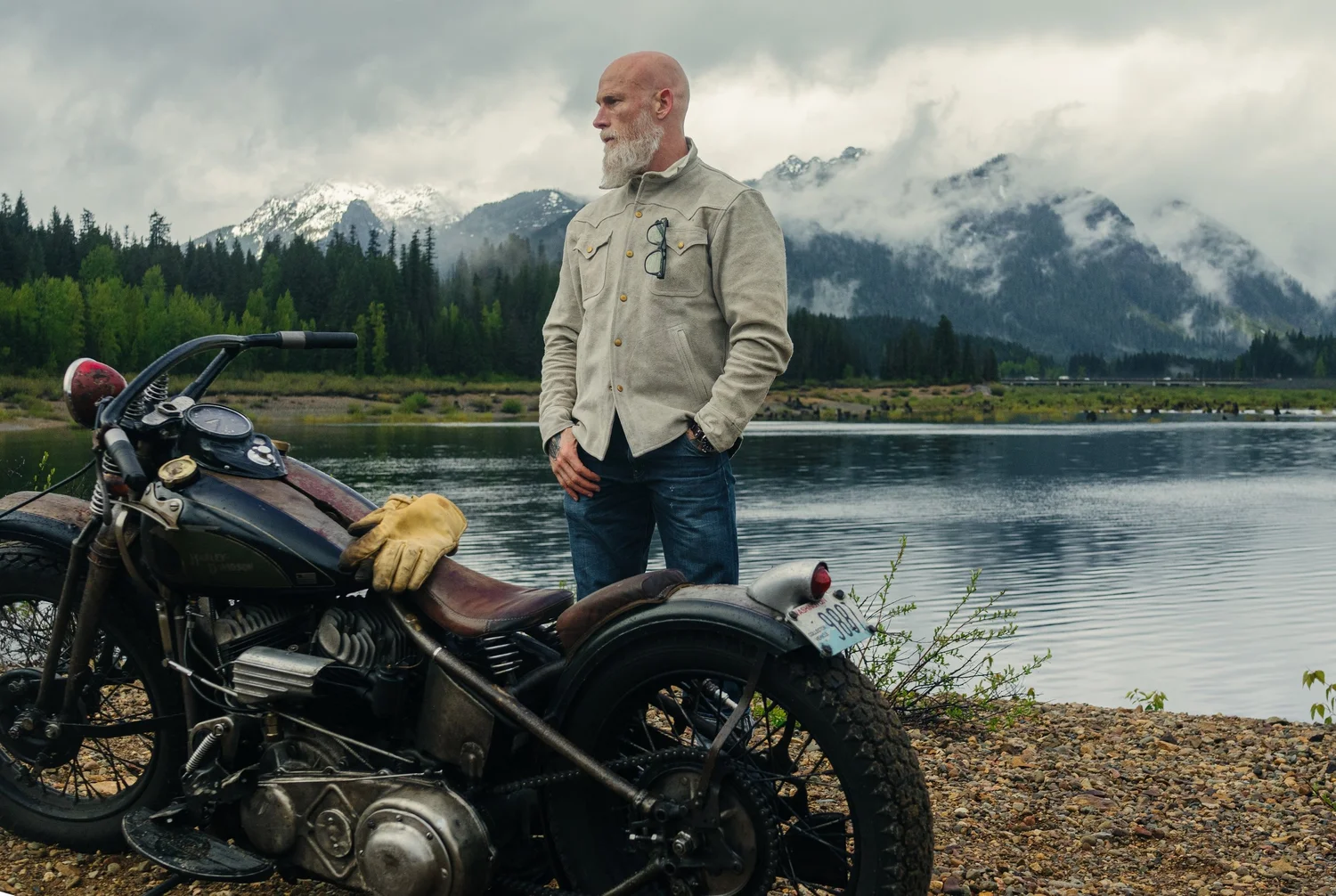 IVORY Rough-Out... Zach Bryan edition western jacket — Black Bear 