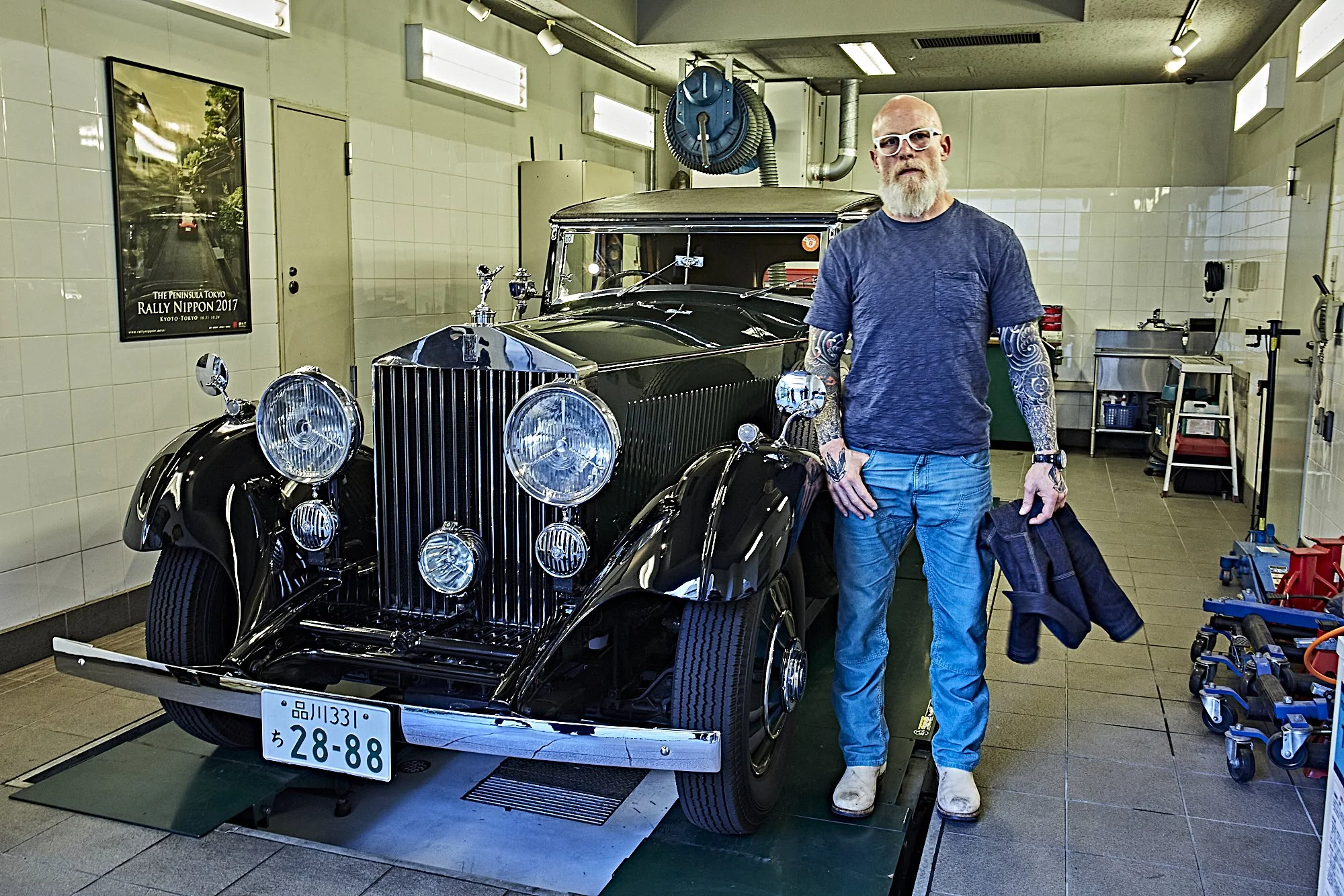 Black Bear Brand OCEAN Blue Distressed Corduroy