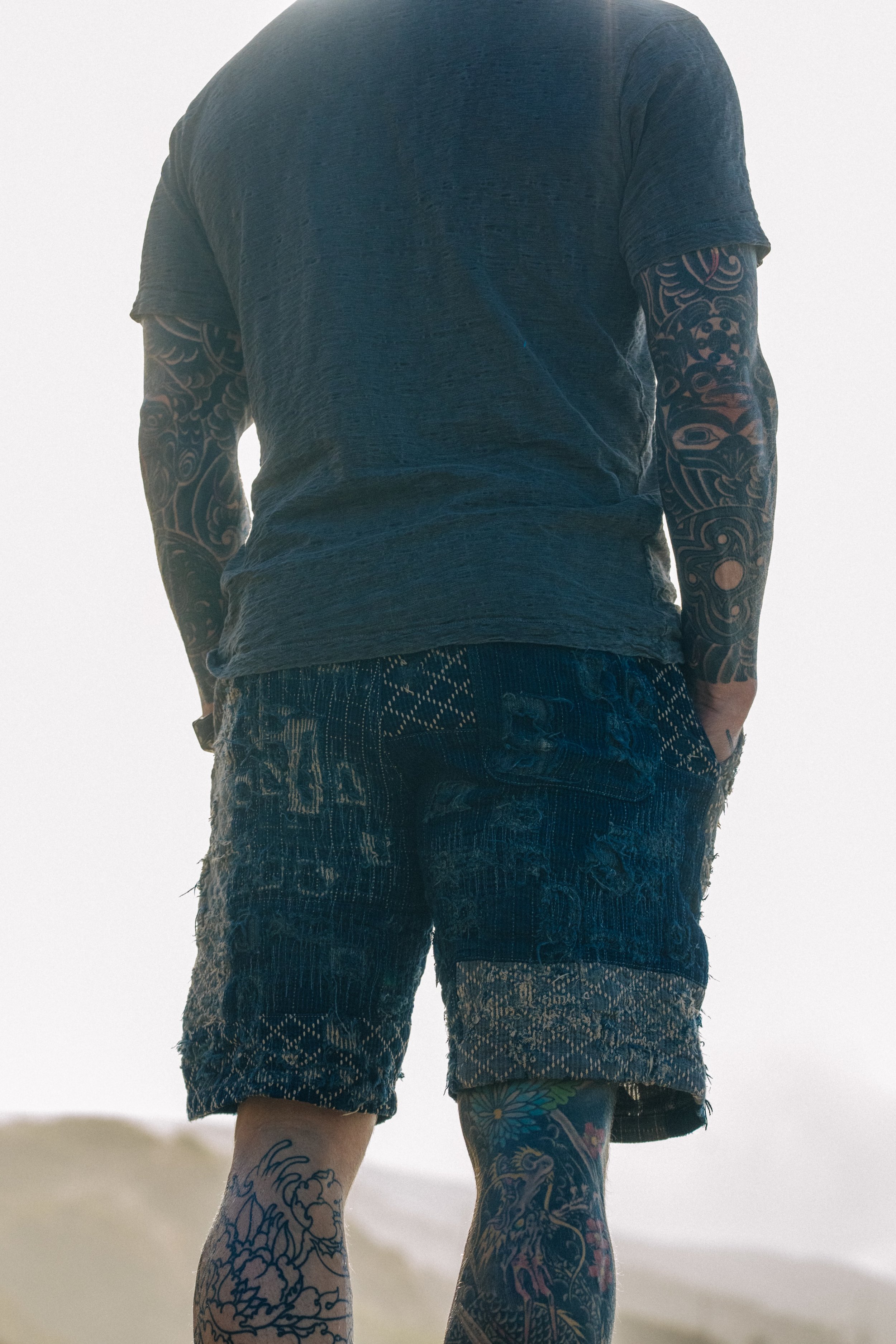 Black Bear Brand SLUB (CHARCOAL Garment Dyed) ~ The Ultimate Pocket Tee