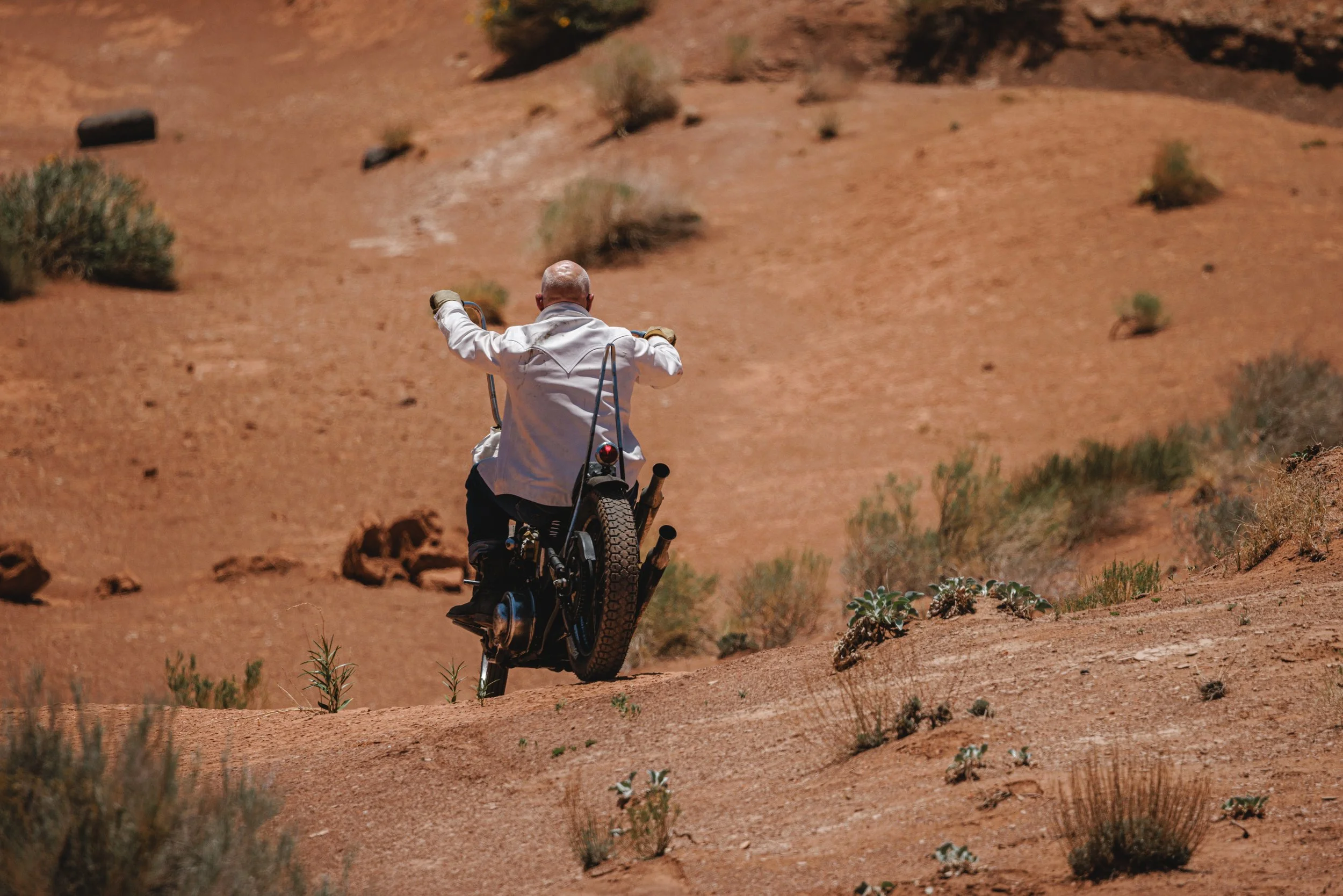 Black Bear Brand - Spirit Bear, GHOST White Western... Horween Horsehide Jacket