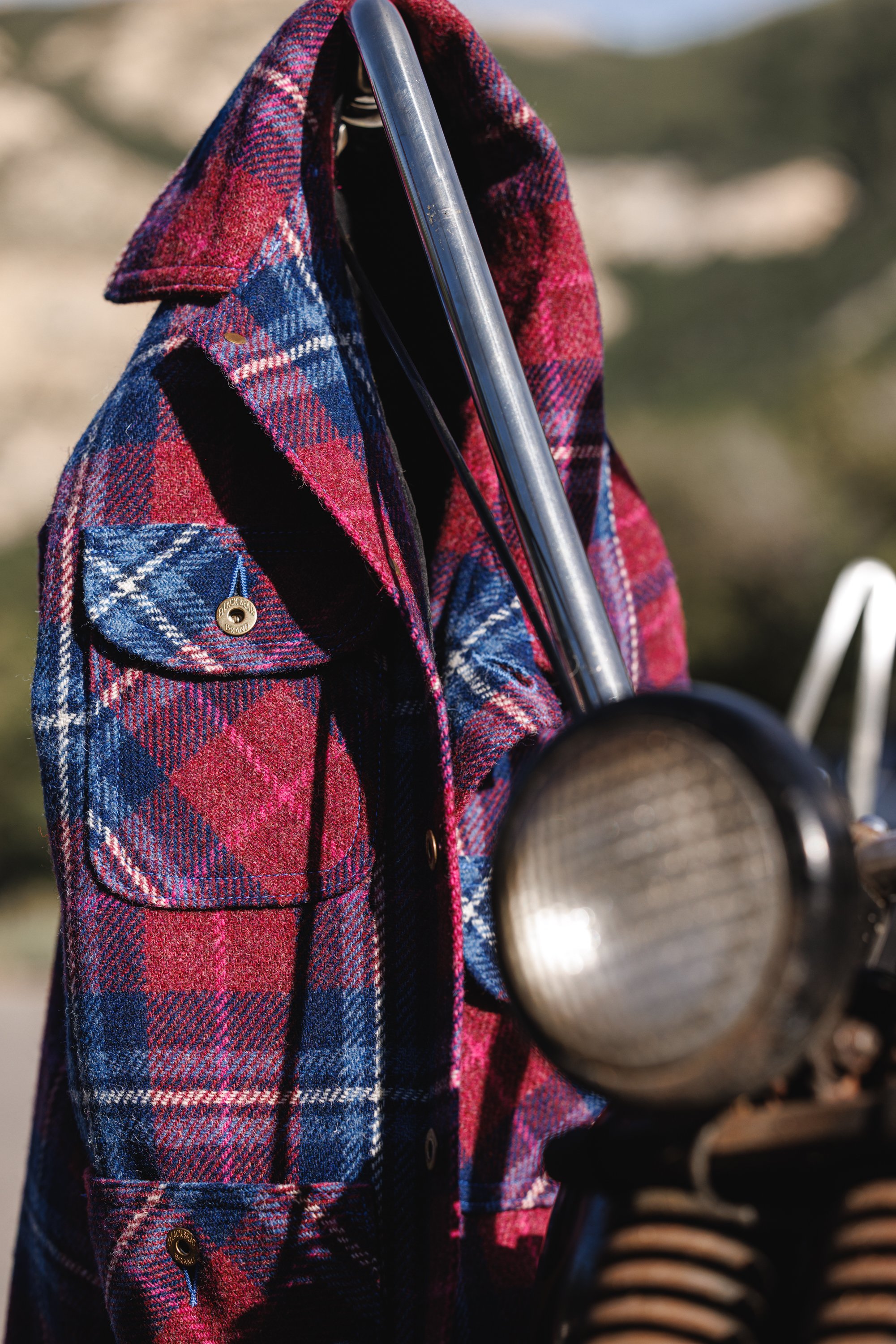 Black Bear Brand ULTIMATE WOOL Chore Coat - WILDFLOWER