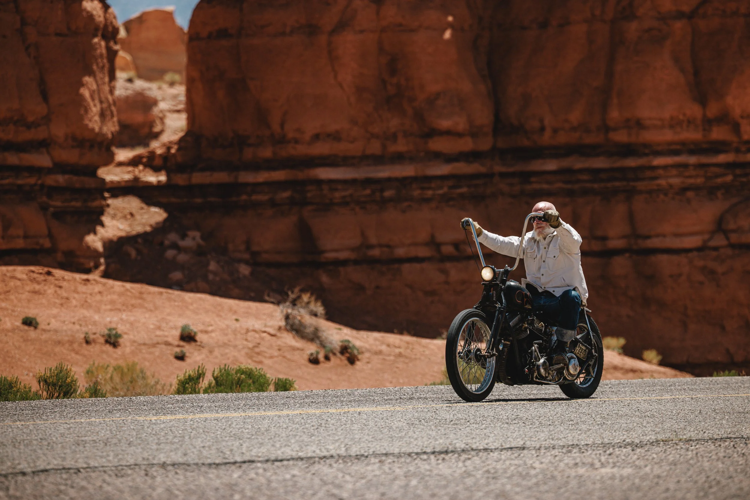 Black Bear Brand - Spirit Bear, GHOST White Western... Horween Horsehide Jacket