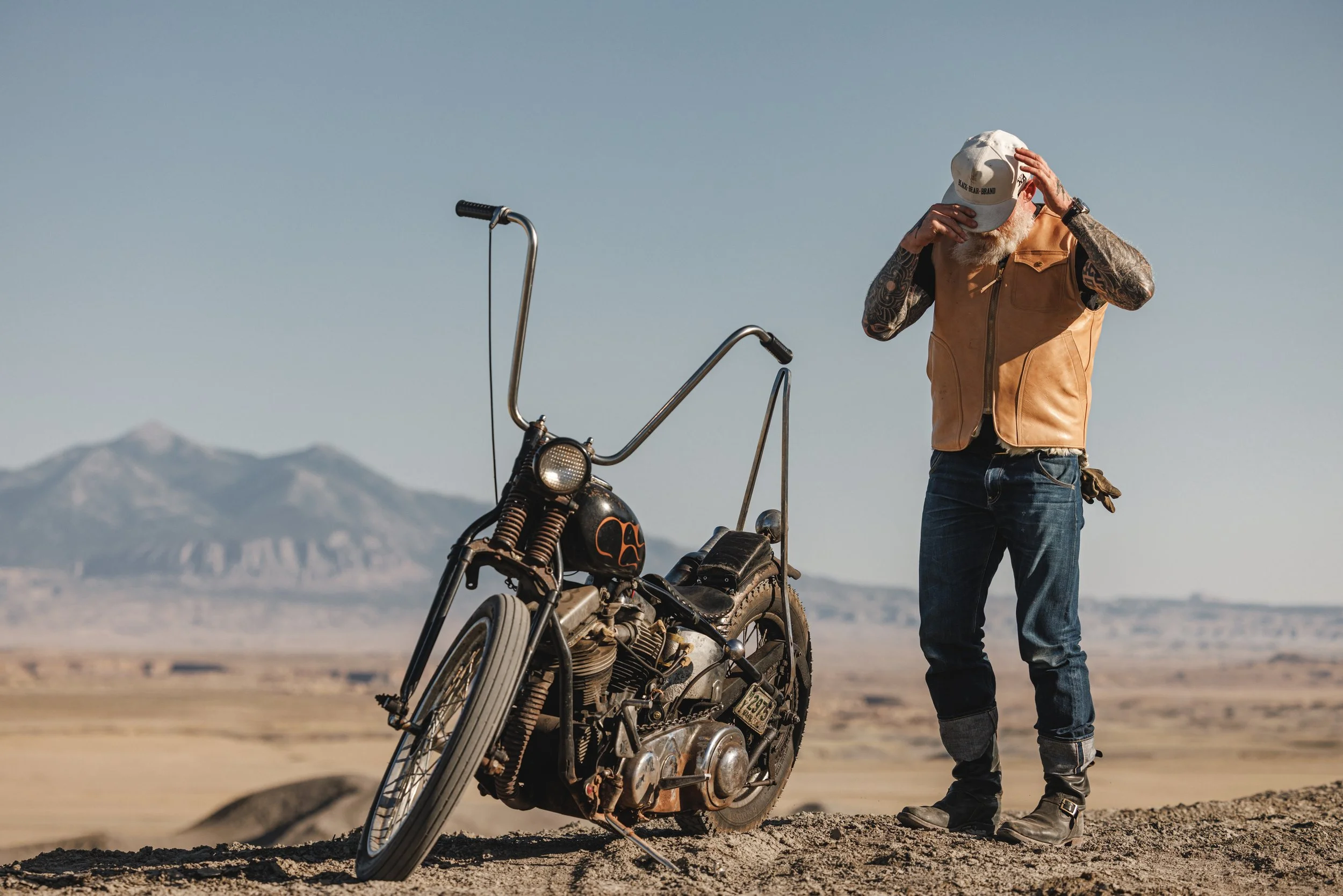 Black Bear Brand - IVORY Made in Japan BASEBALL Hat