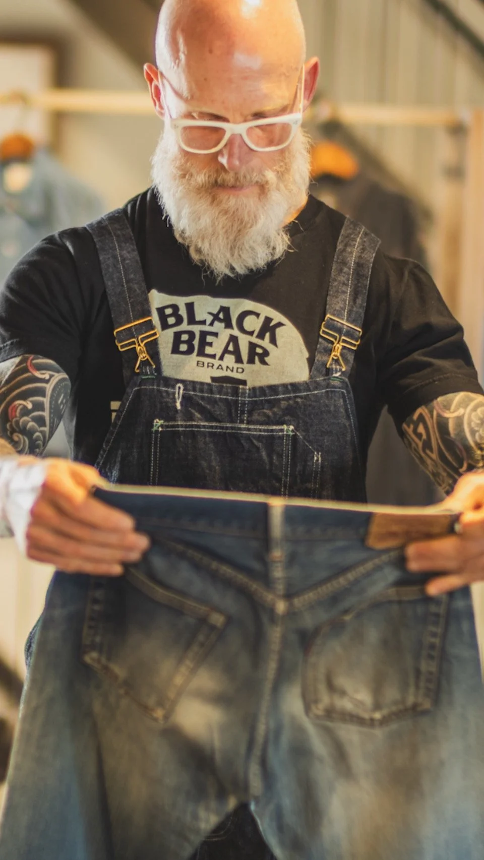 Black Bear Brand - Overalls "vintage" Collaboration with TCB
