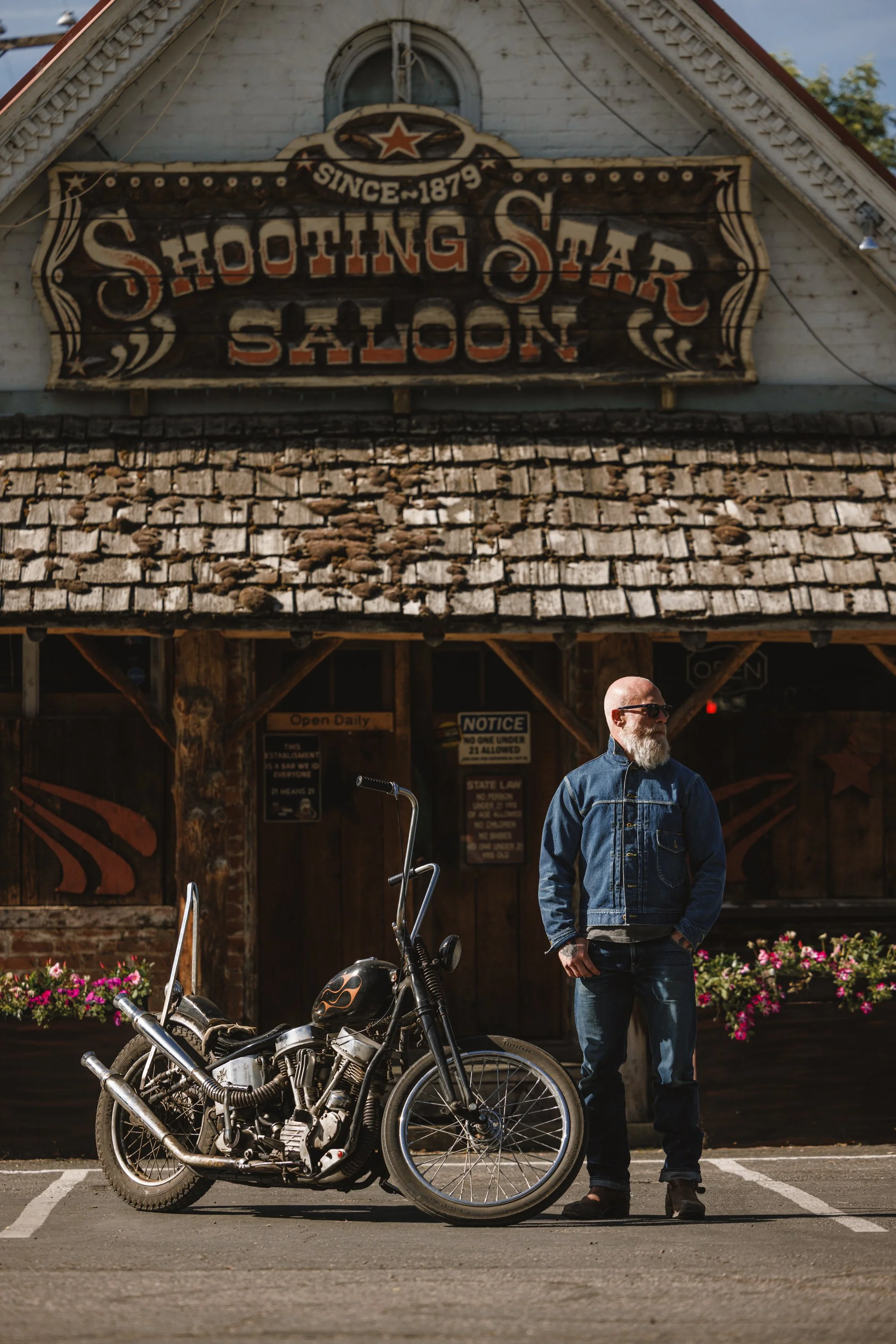 the Sun WASHED - Black Bear Brand ONE Jean Jacket (gen-2)
