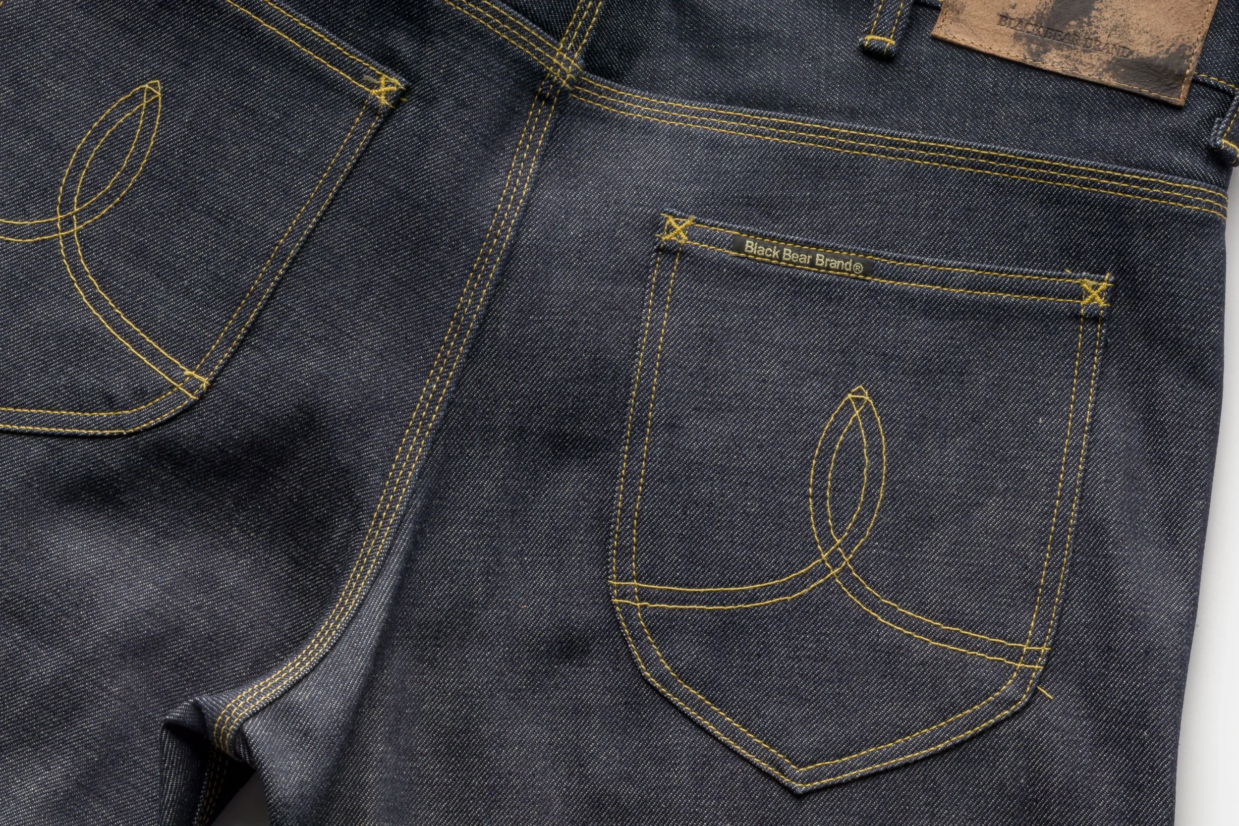 Limited Edition Black Bear Brand - HEAVEY button fly Cowboy Jeans