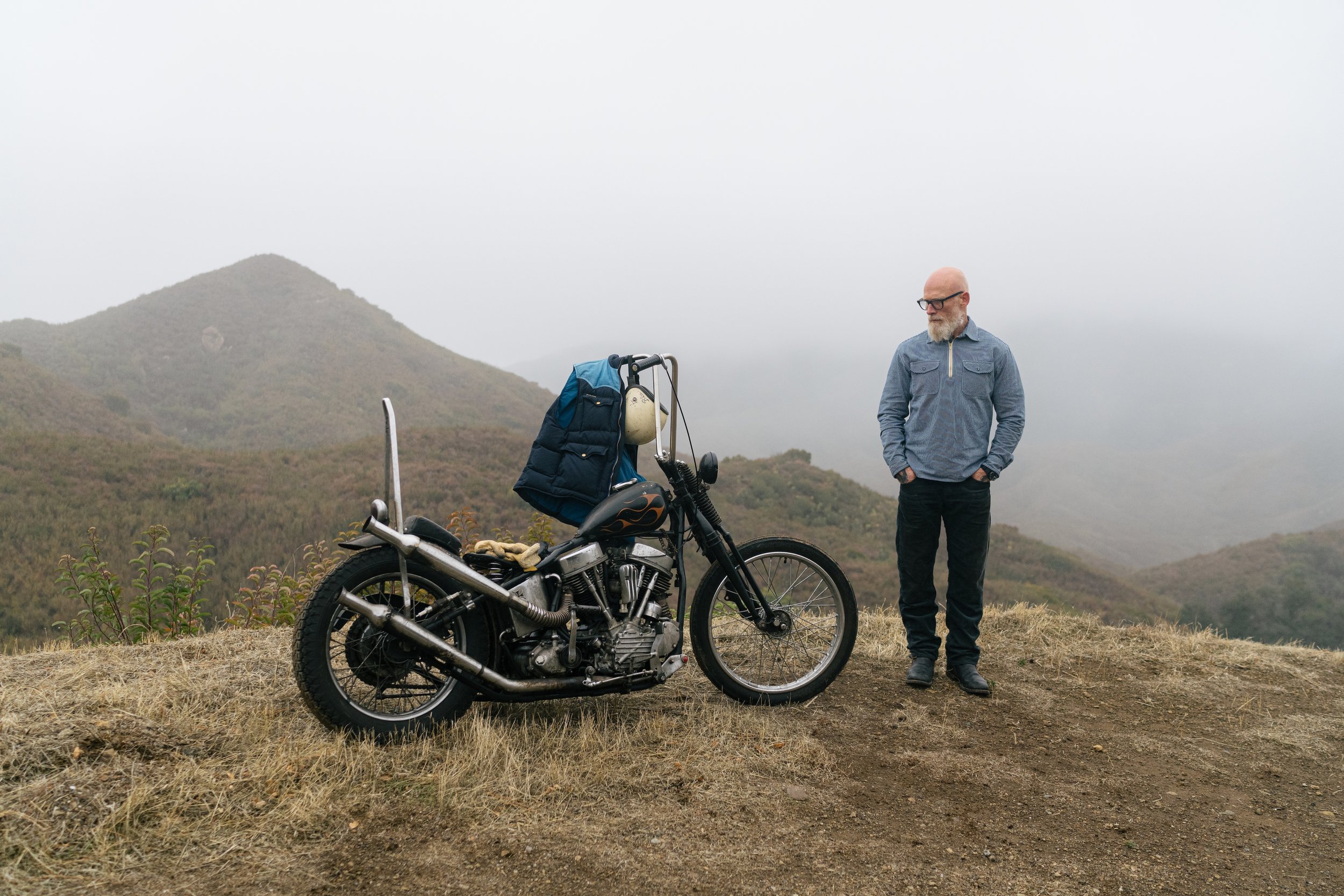 Black Bear Brand ~ (LONG SLEEVE) Hickory Stripe Zip Up POP OVER