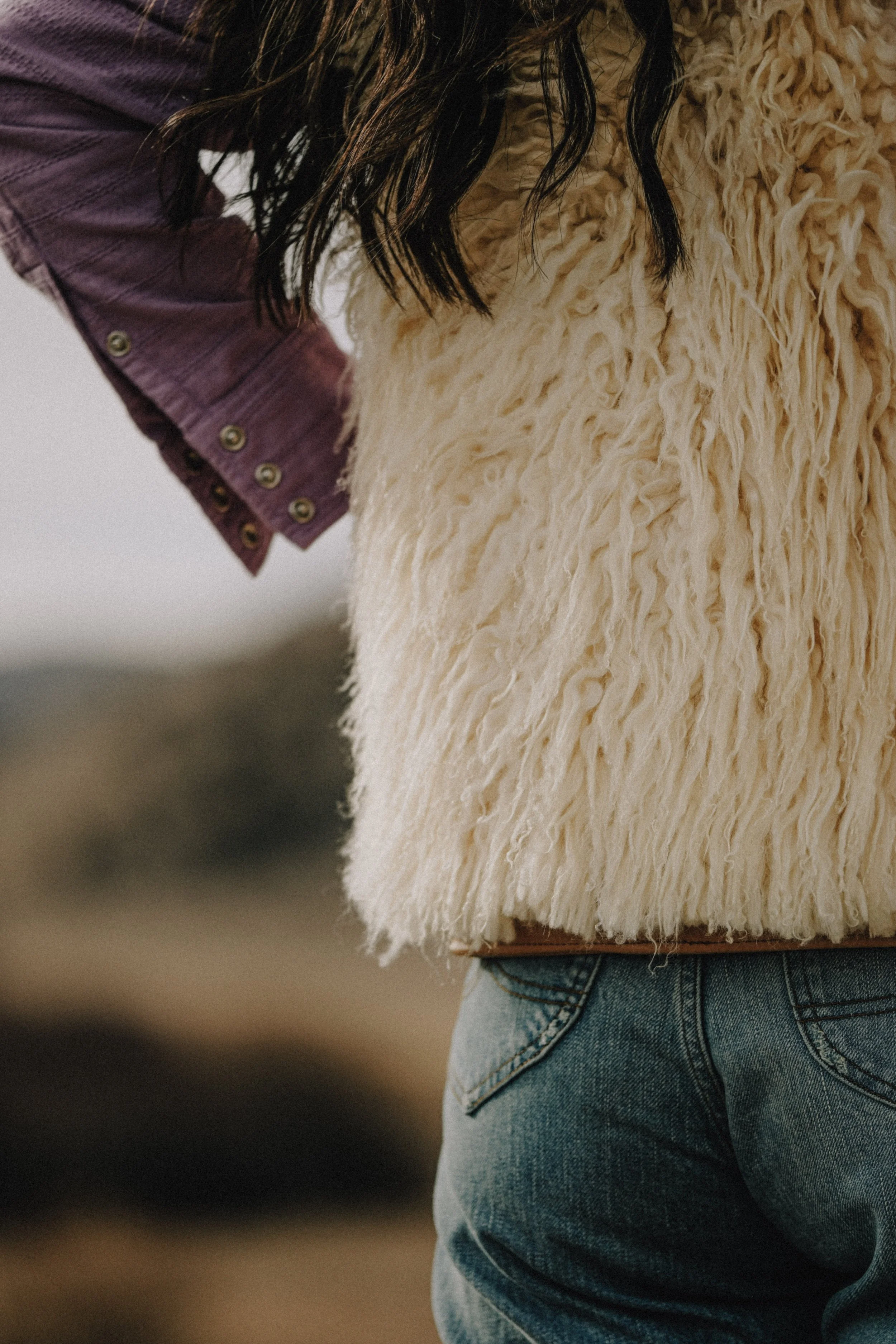 Black Bear Brand WOMAN - LAVENDER Embroidery... Western P-Snap Shirt