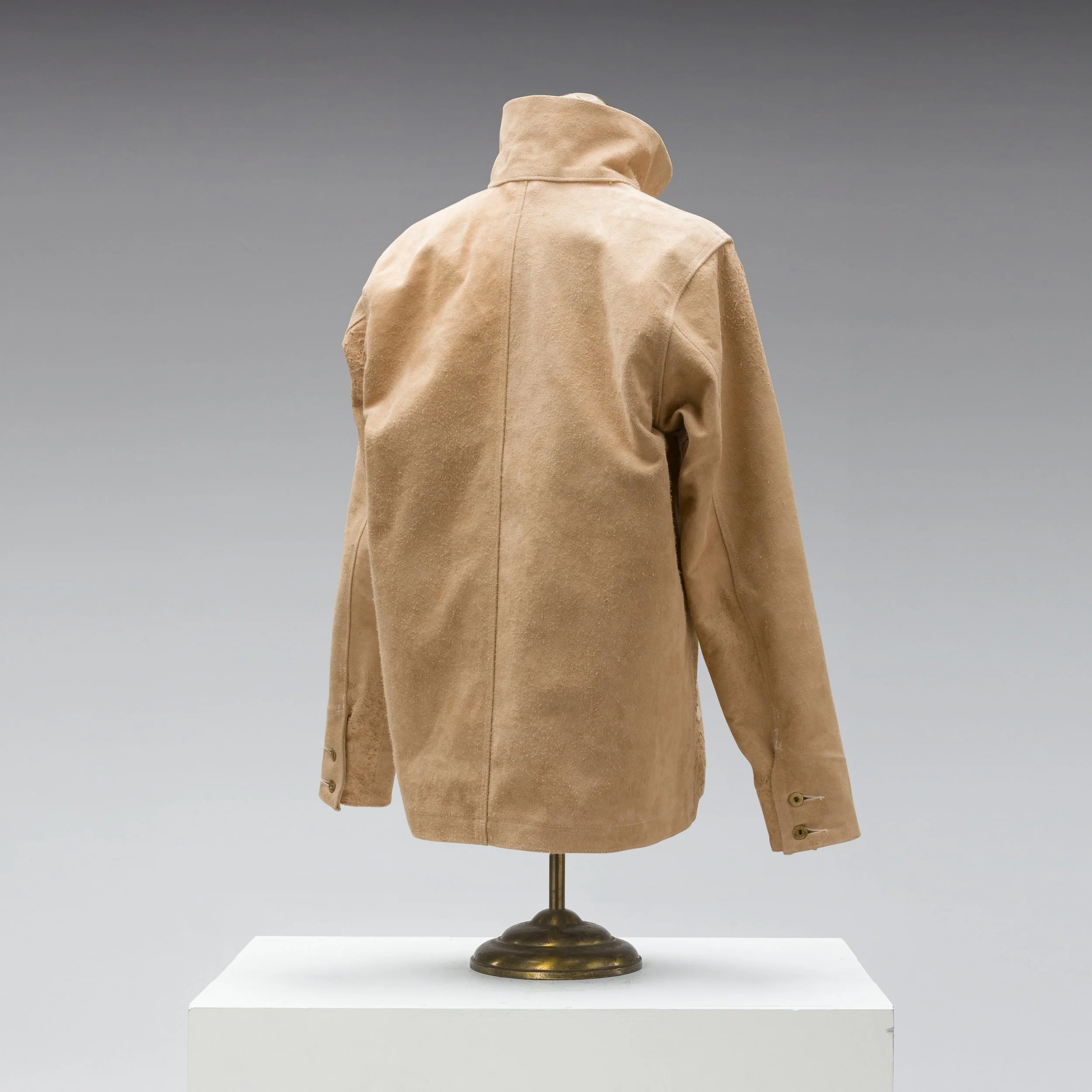 Black Bear Brand, Aged IVORY ROUGH-OUT Chore Coat