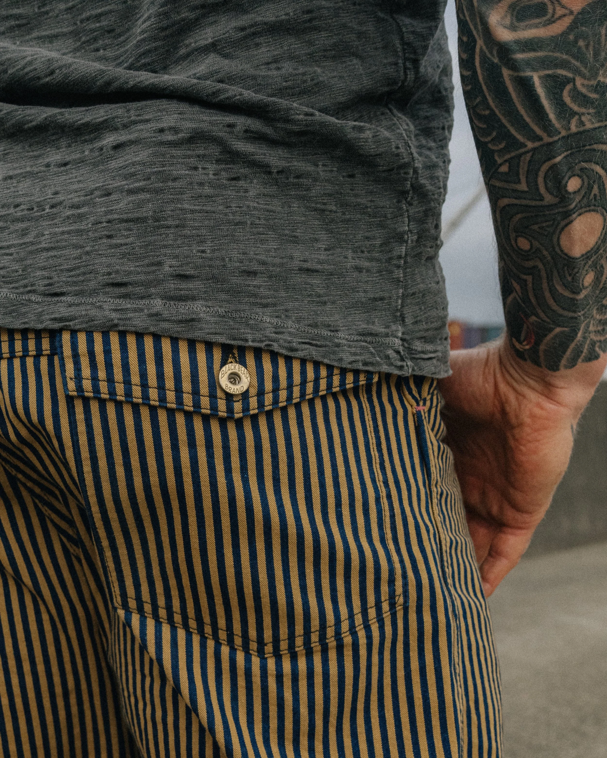 vintage Black Bear Brand engineer pant
