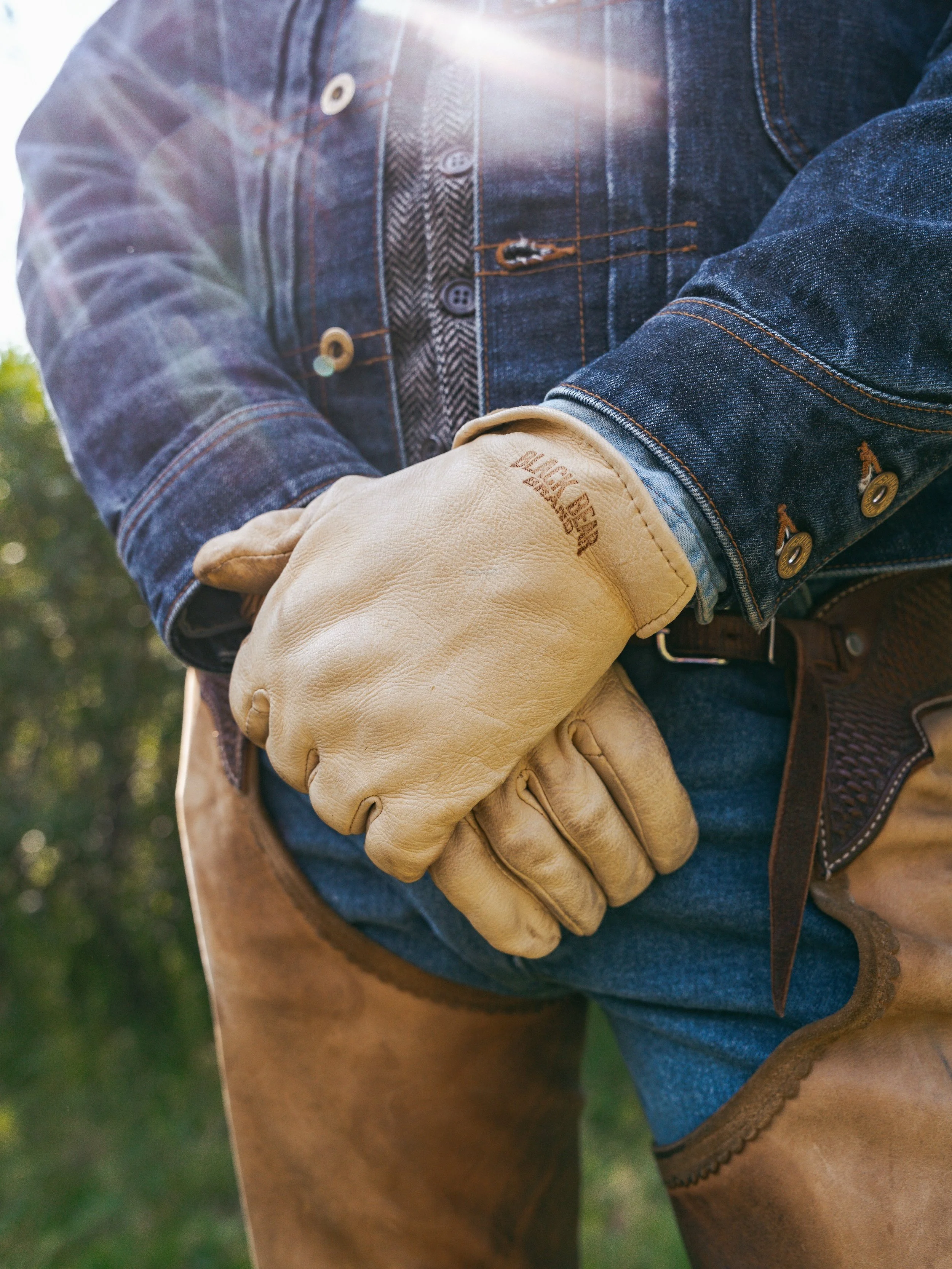 Black Bear Brand gloves and jeans.jpeg