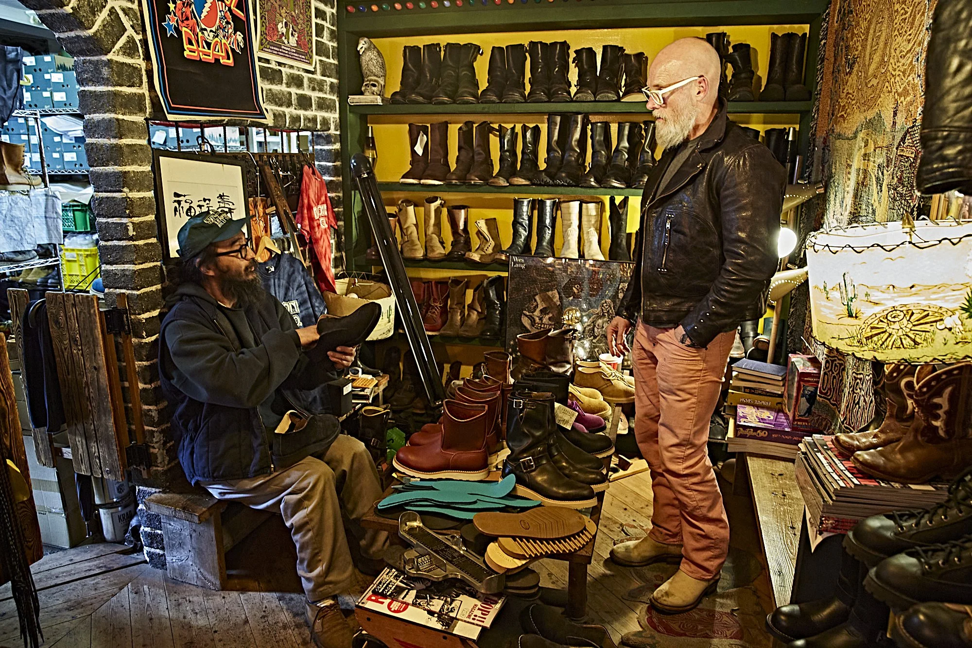 Black Bear Brand double front Vintage ROSE washed Cords