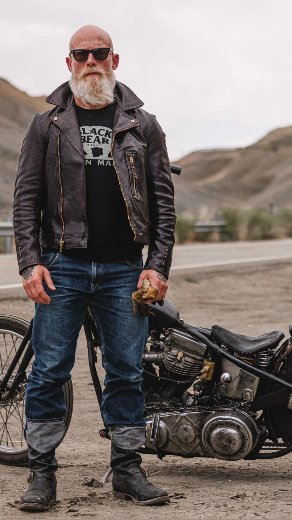 Black Bear Brand original LOGO t-shirt