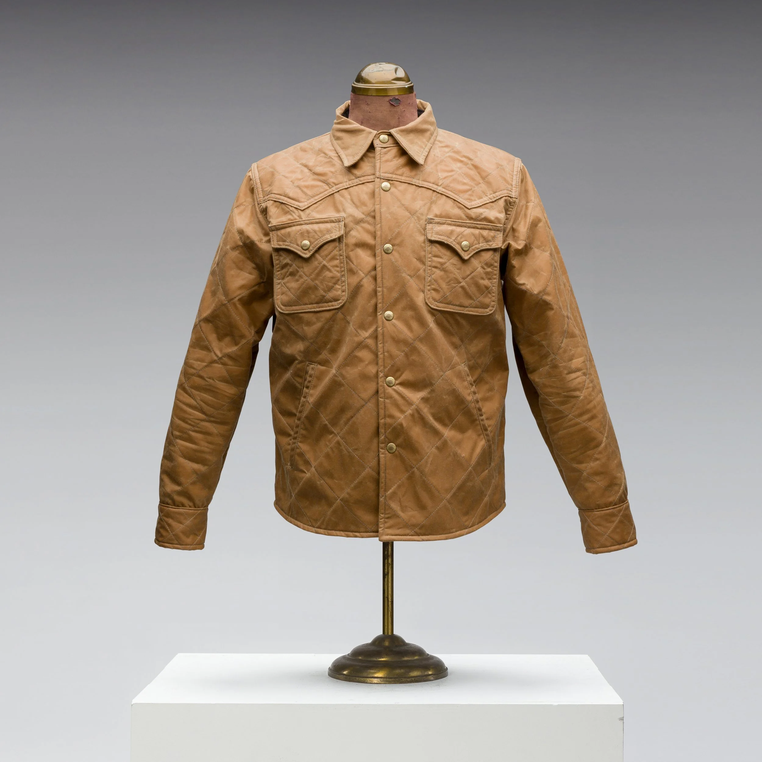GOLDEN BROWN Wax Canvas... Quilted by Hand - Ultimate Jacket!