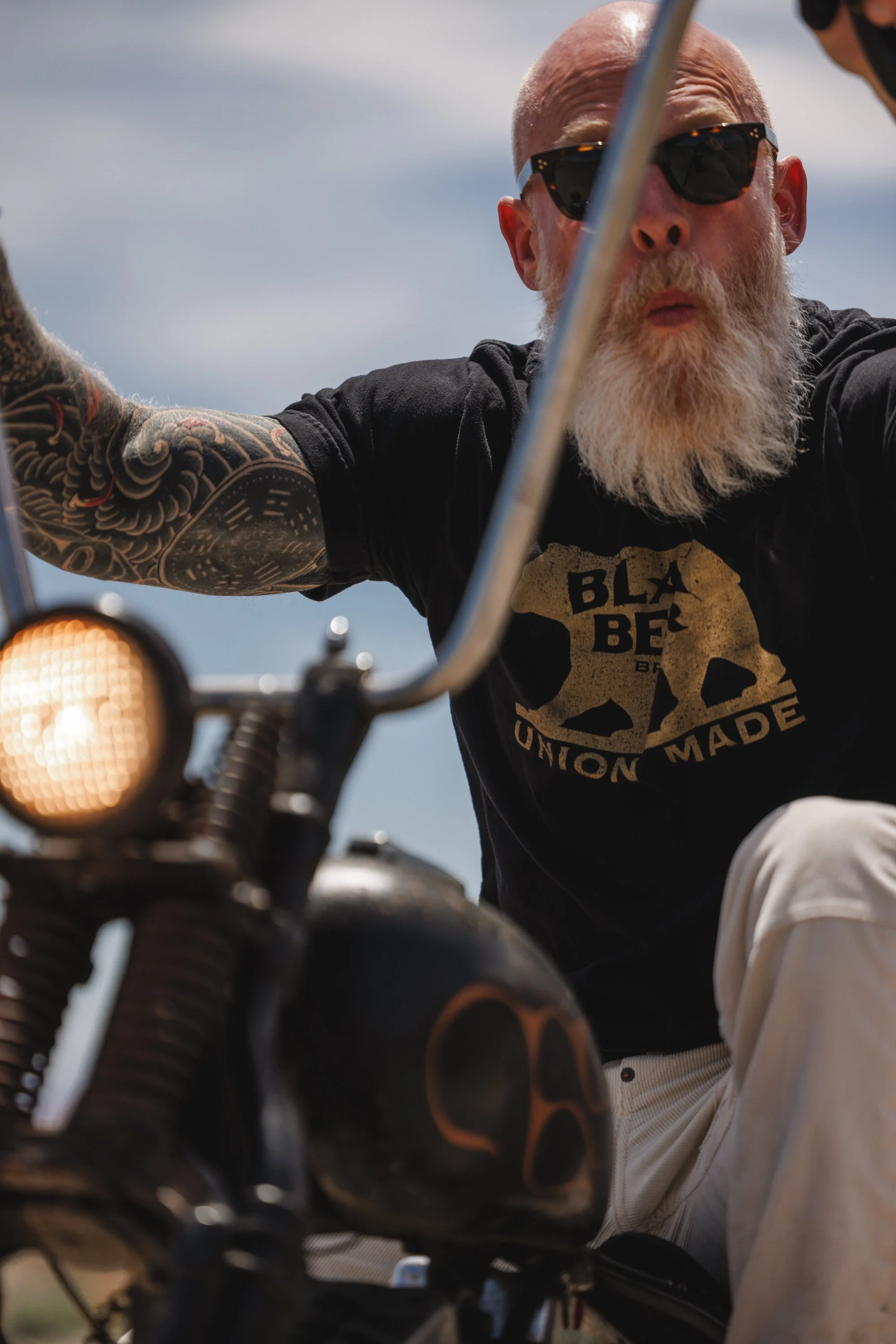 Limited Edition GOLD Black Bear Brand LOGO T