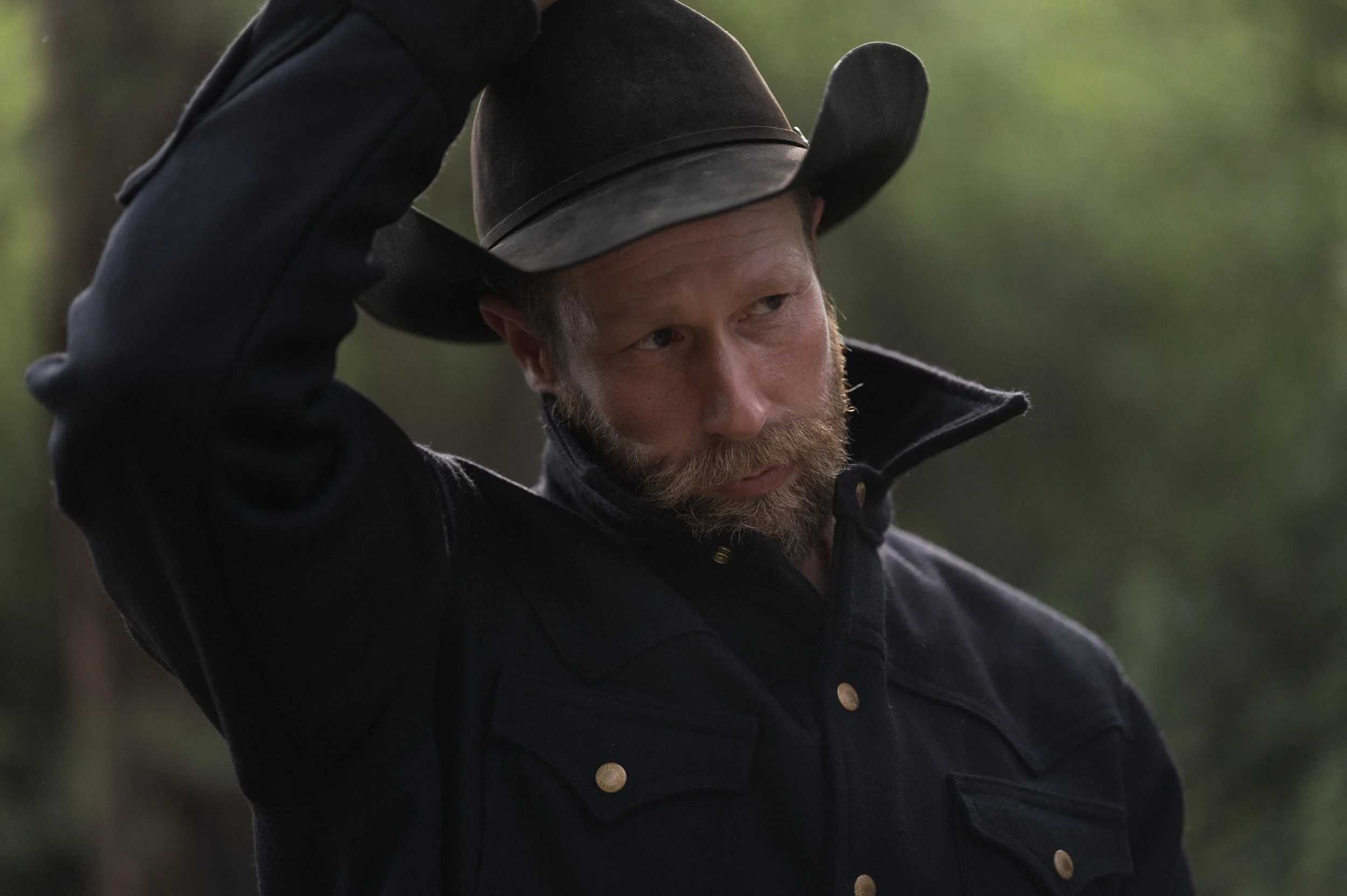 Black Bear Brand - BLACK Melton Western Jacket