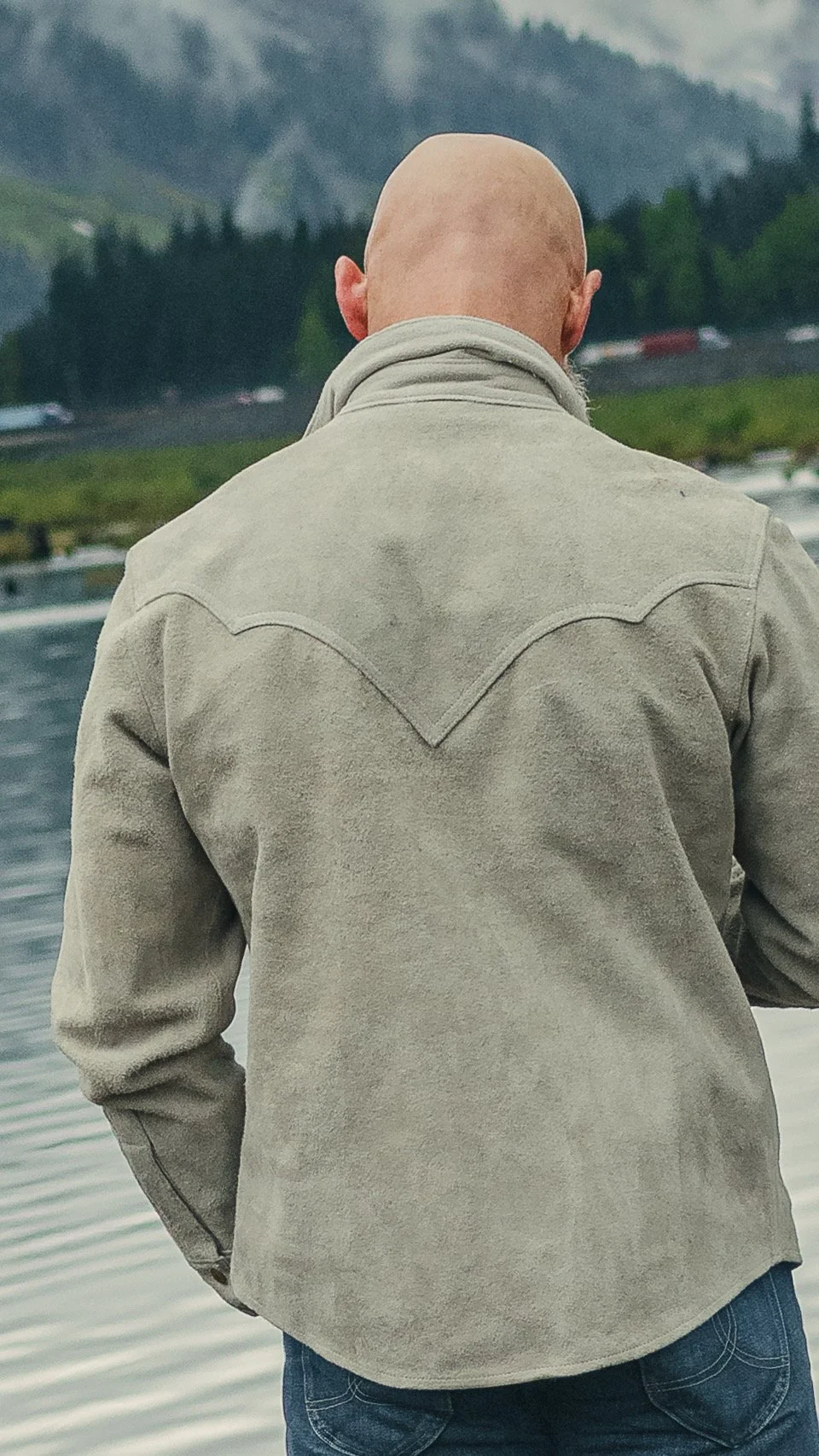 Black Bear Brand IVORY Rough-Out... Zach Bryan edition western jacket