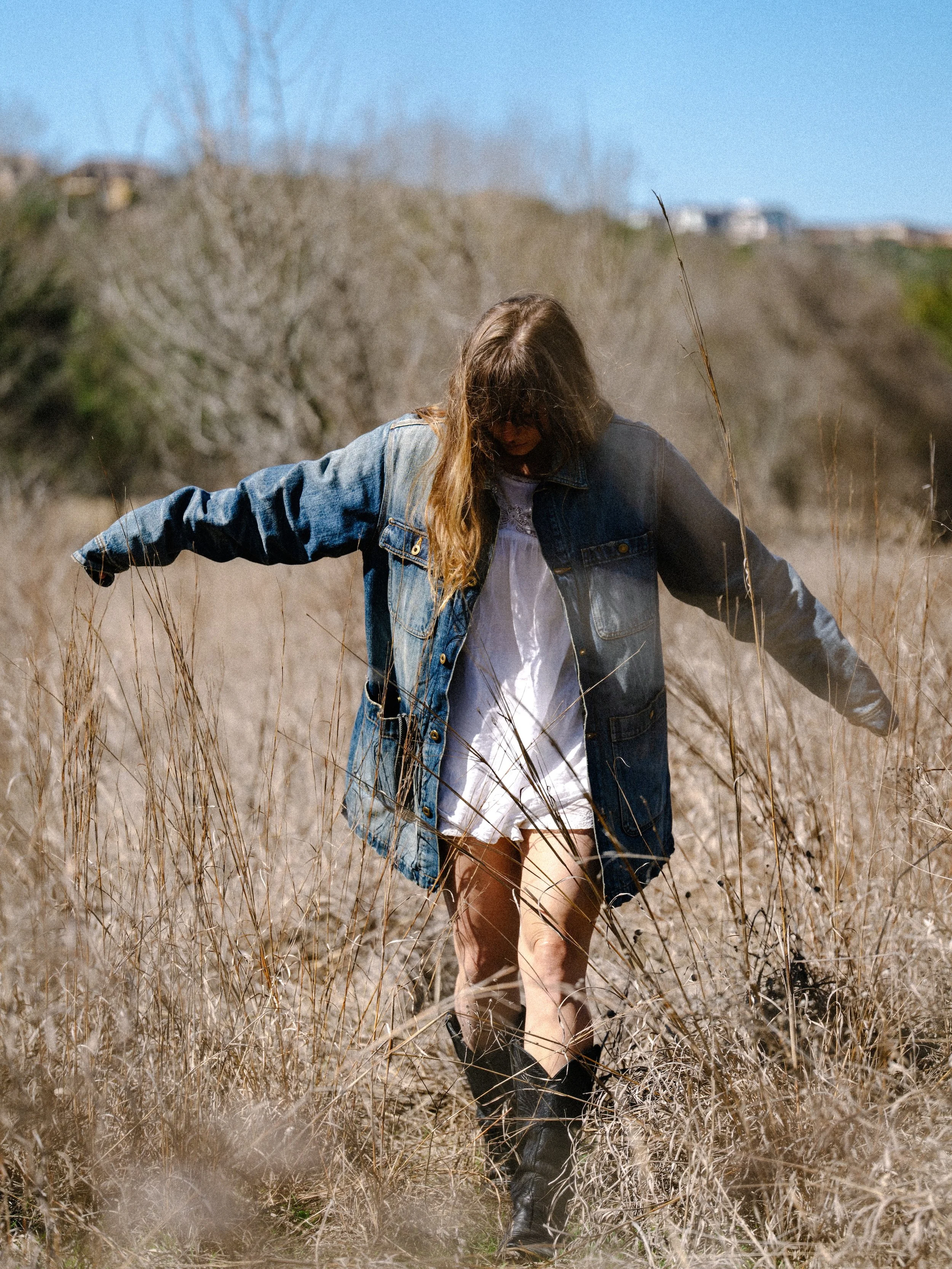 Black Bear Brand WINTER Washed Denim Chore Coat