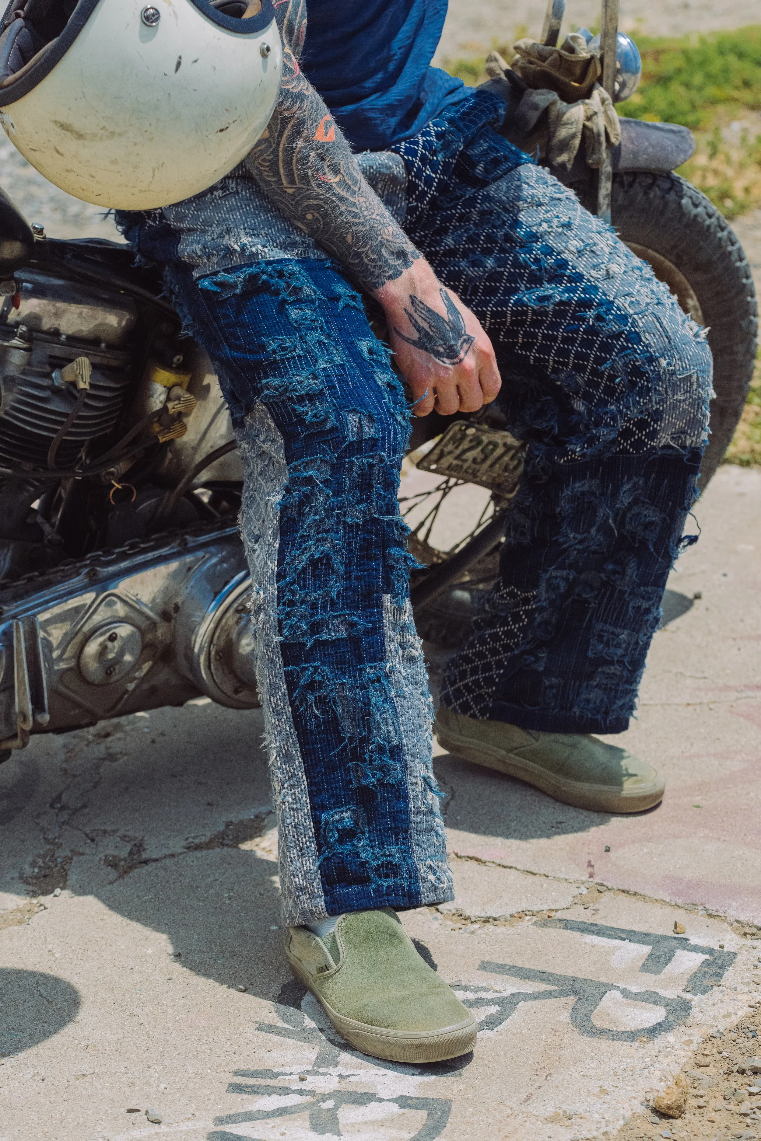 Black Bear Brand BORO Kung Fu Lounge Pants