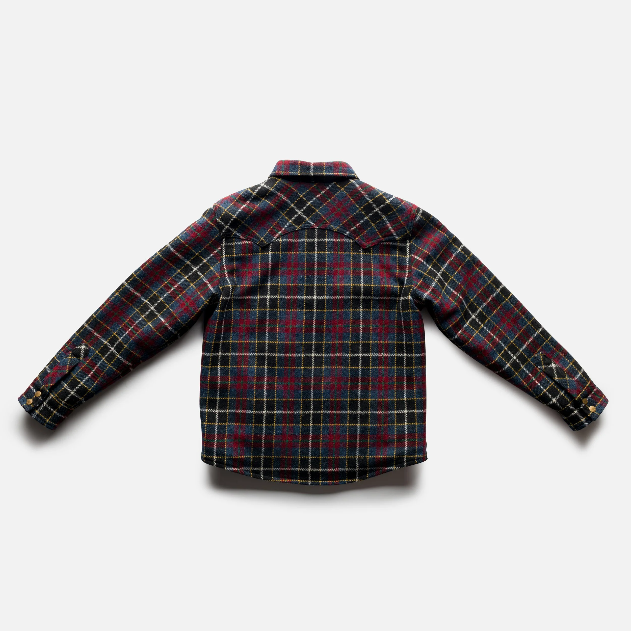 Black Bear Brand Harris Tweed Midnight Glen Tartan WOOL Western Jacket