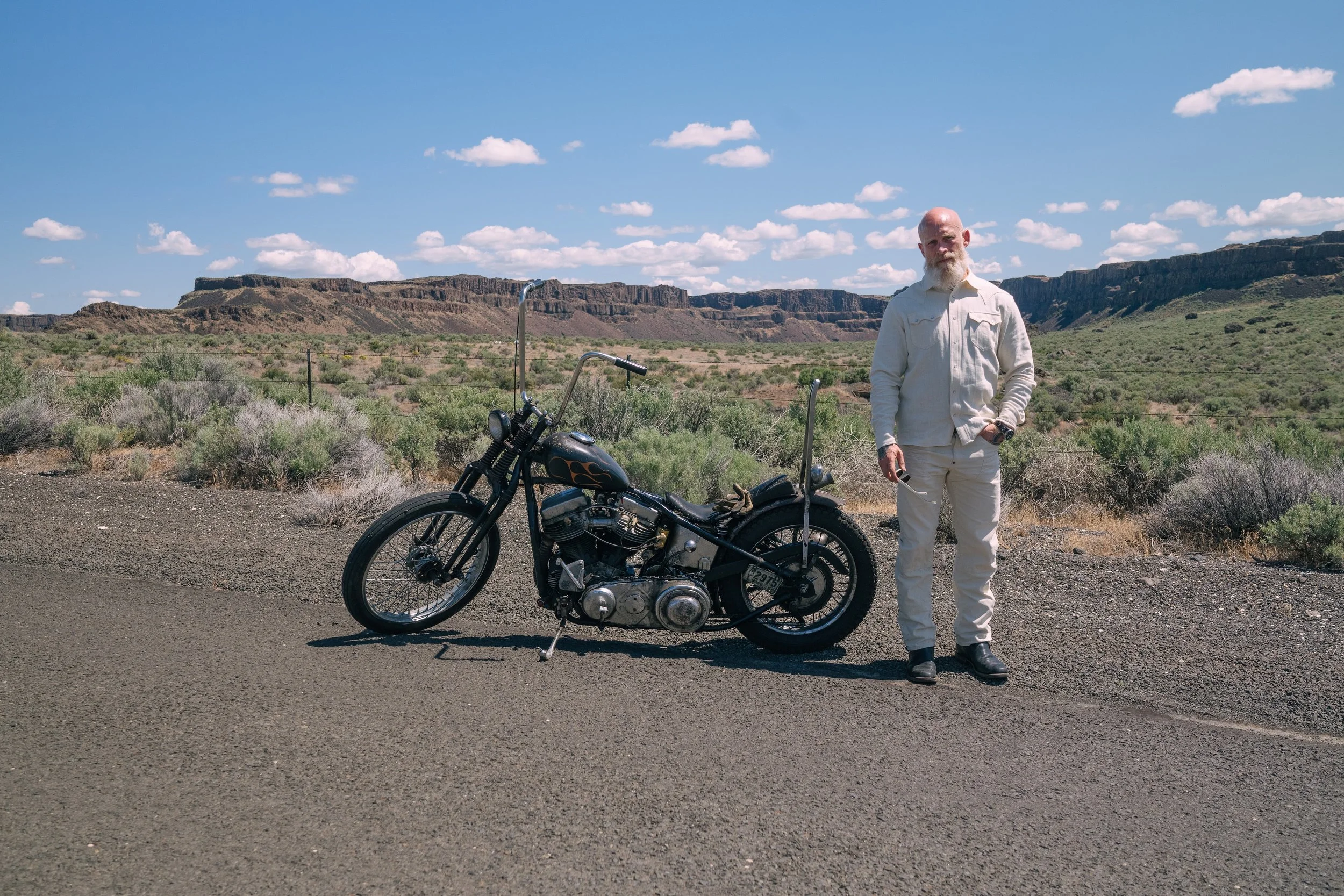 Black Bear Brand - Vintage NATURAL... Western P-Snap Shirt