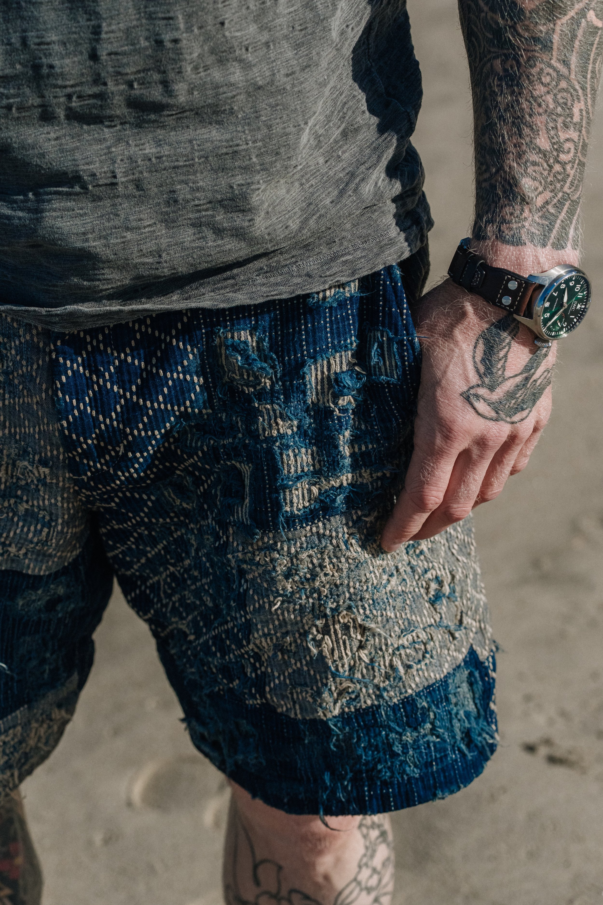 Black Bear Brand SLUB (CHARCOAL Garment Dyed) ~ The Ultimate Pocket Tee