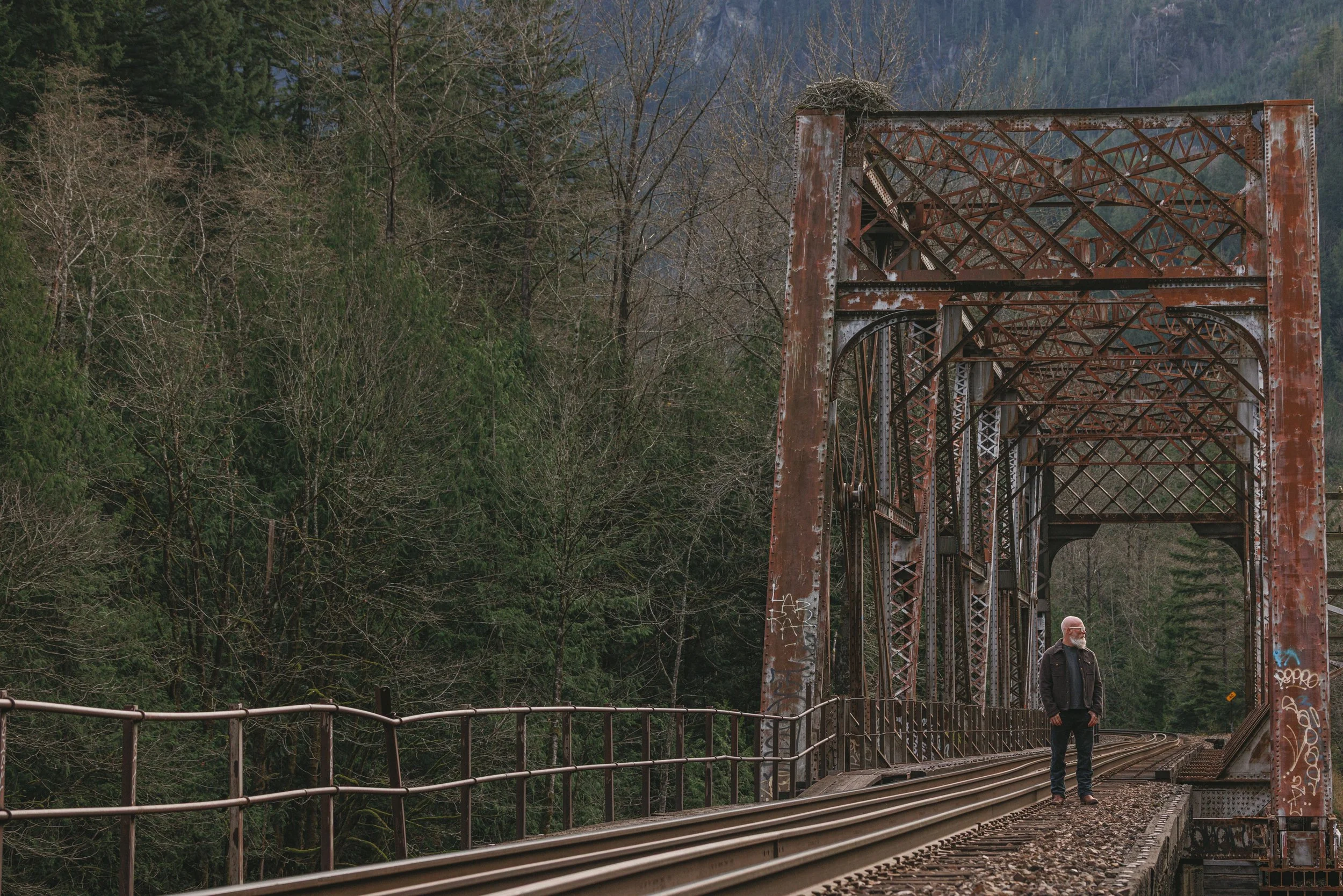 Black Bear Brand - Harris Tweed STONEWALL Western Wool Coat