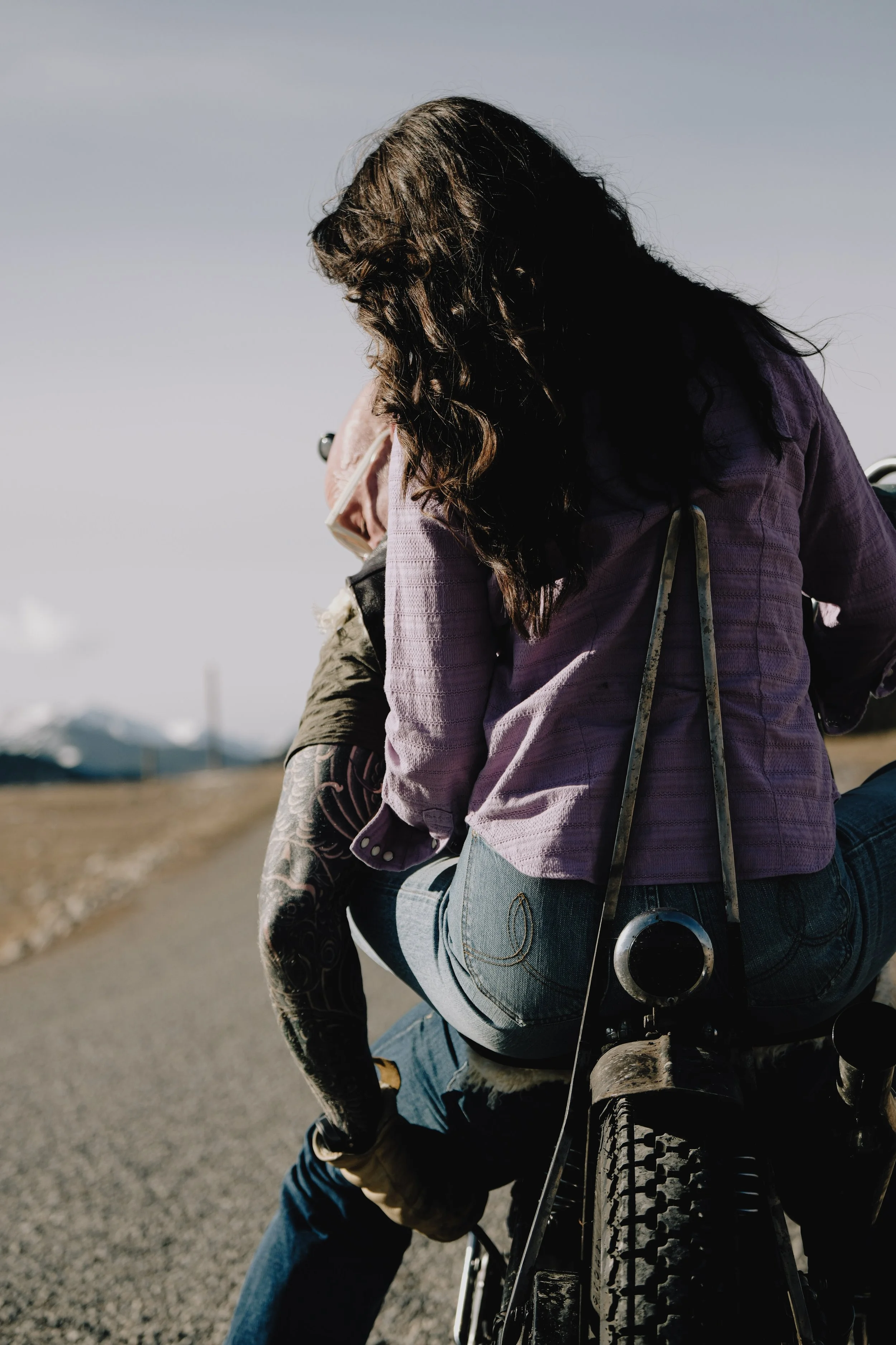 Black Bear Brand WOMAN - LAVENDER Embroidery... Western P-Snap Shirt