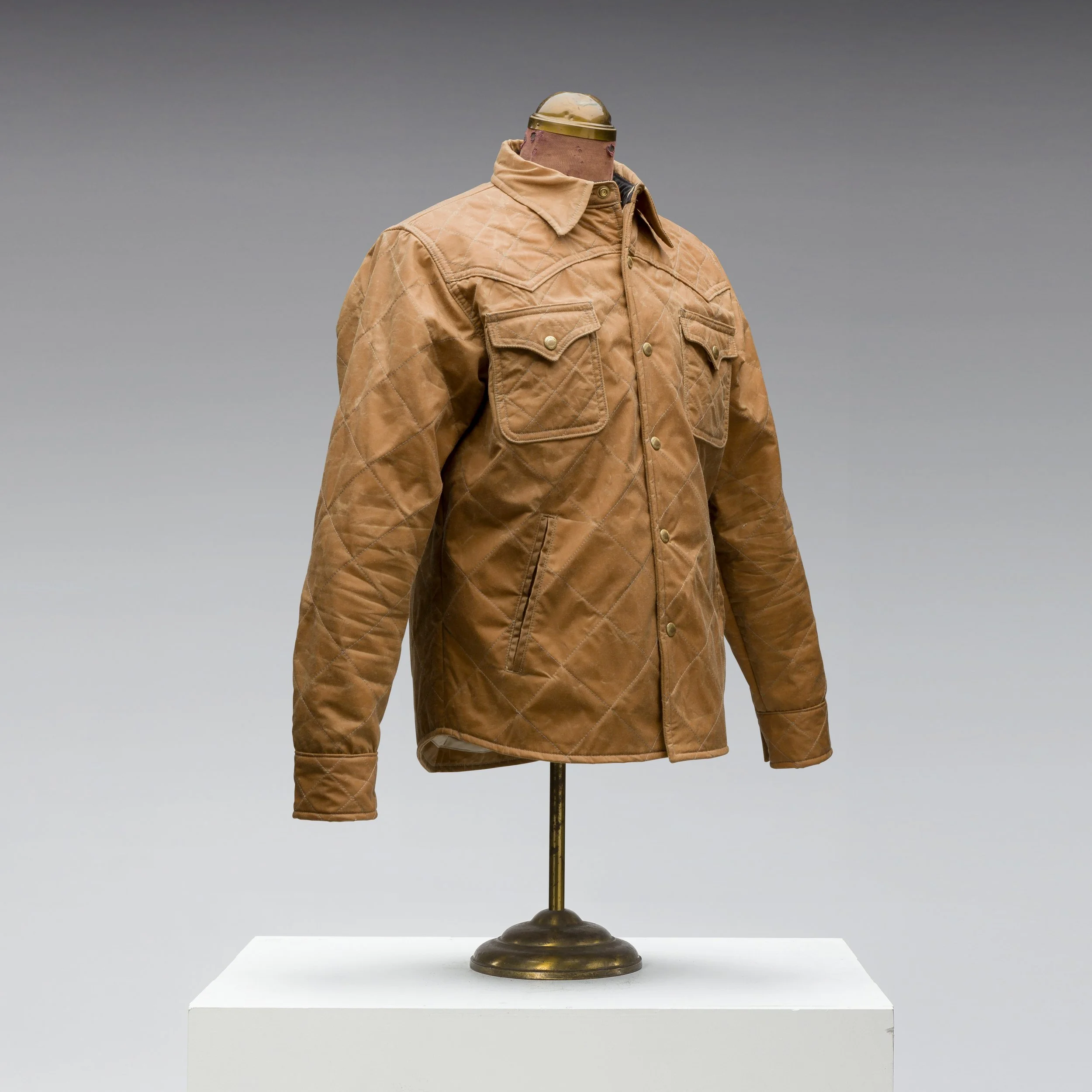 GOLDEN BROWN Wax Canvas... Quilted by Hand - Ultimate Jacket!